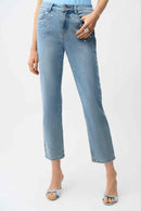 Joseph Ribkoff Slim Leg Jeans With Pearls and Studs-261947