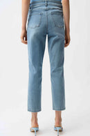 Joseph Ribkoff Slim Leg Jeans With Pearls and Studs-261947