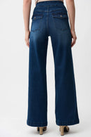 Joseph Ribkoff Wide Leg Pull-On Jeans-261961