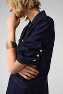 Joseph Ribkoff Denim Fitted Blazer-261968