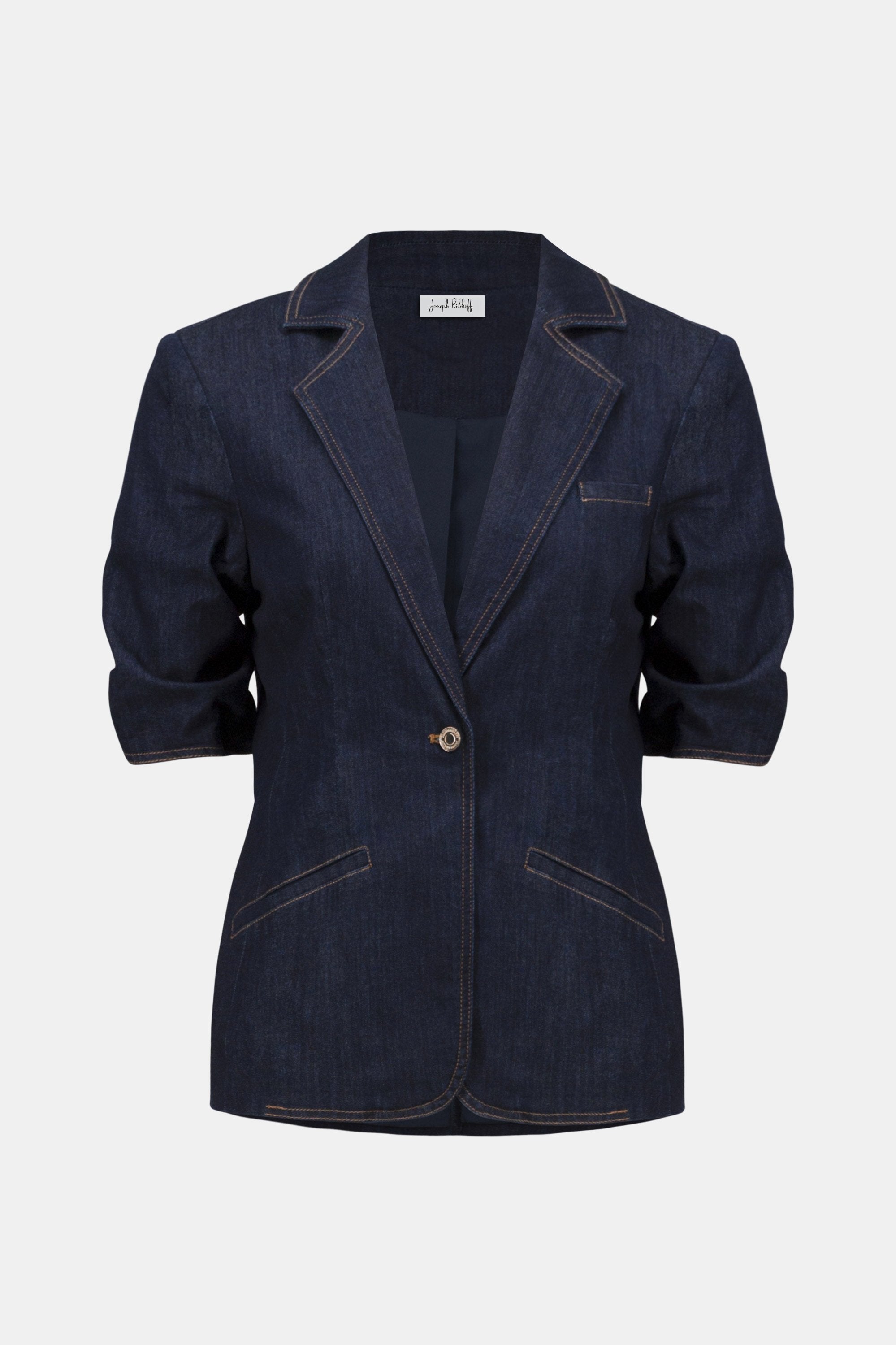 Joseph Ribkoff Denim Fitted Blazer-261968