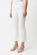 Joseph Ribkoff Straight Crop Jeans With Rhinestones-261945