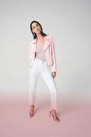 Joseph Ribkoff Straight Crop Jeans With Rhinestones-261974