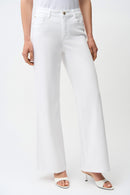 Goldie | Classic Wide-Leg Stretch Denim Jeans-261989