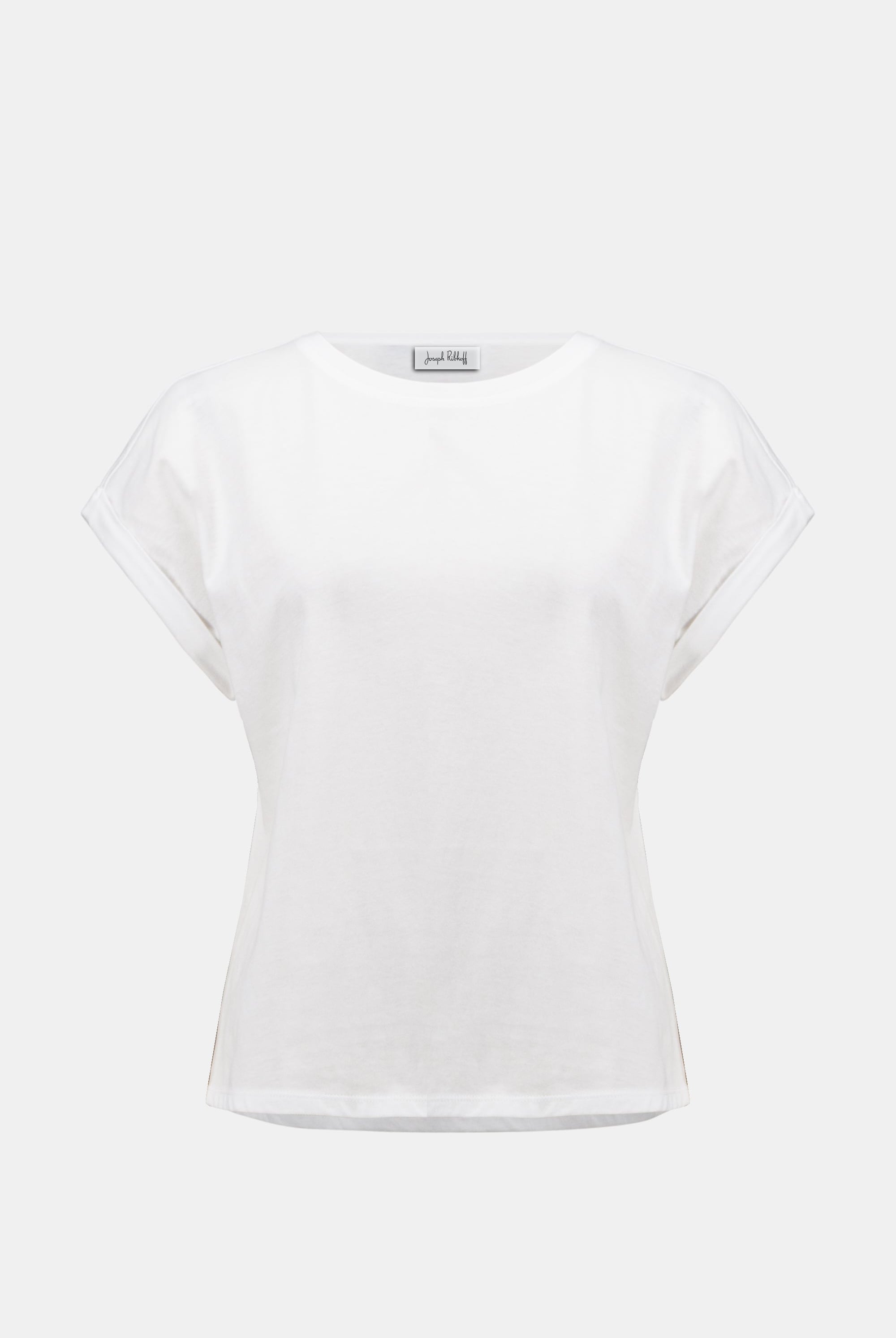 Cotton Boxy Crewneck T-Shirt