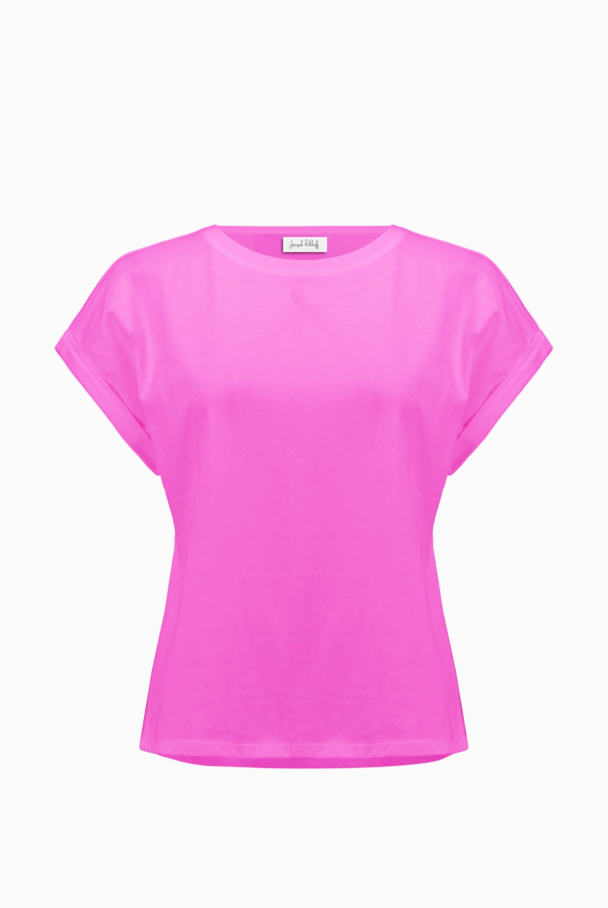 Cotton Boxy Crewneck T-Shirt