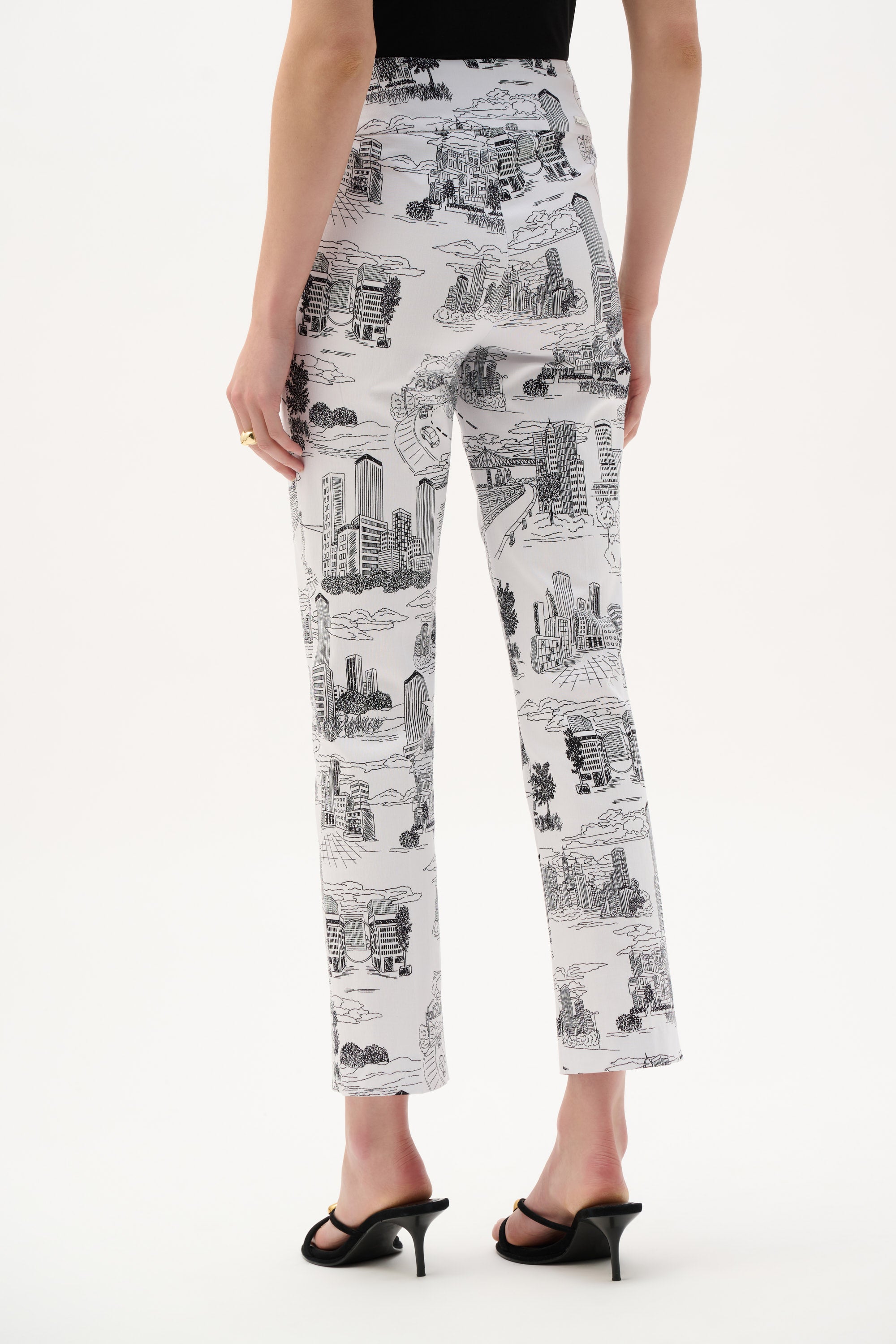 Millennium Printed Straight Pull-On Pants