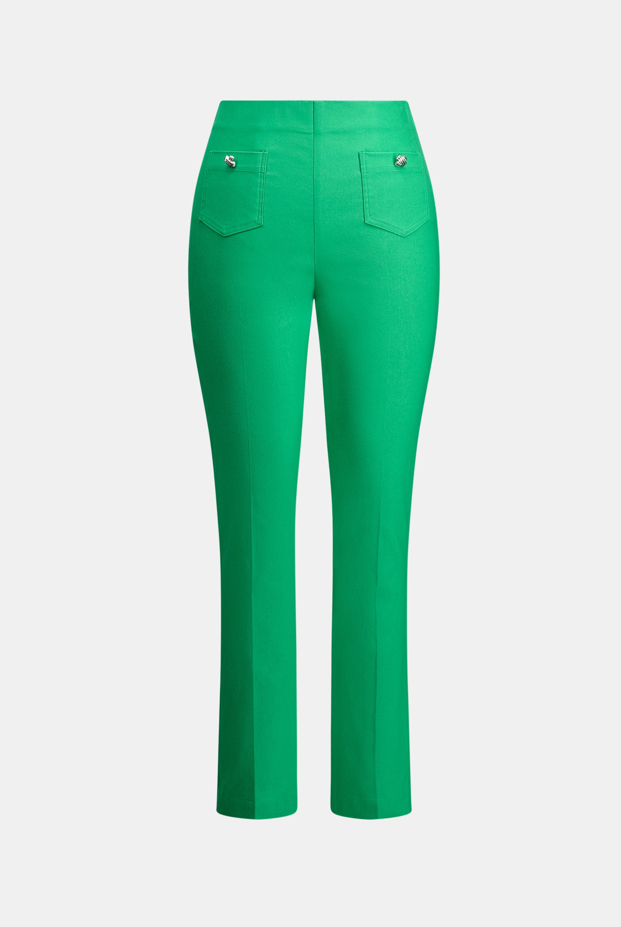 Millennium Pull-On Cropped Pants With Patch Pockets
