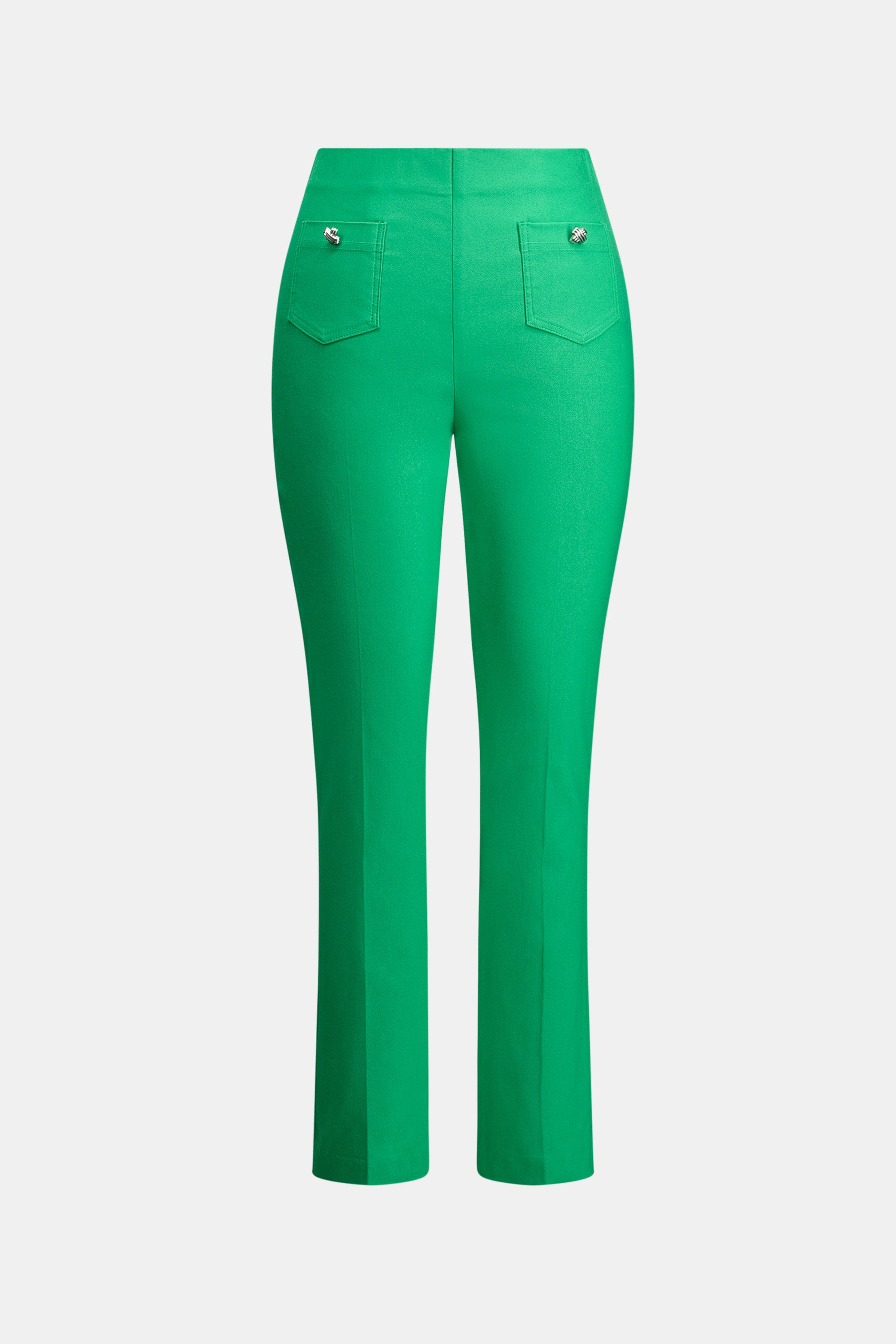 Millennium Pull-On Cropped Pants With Patch Pockets