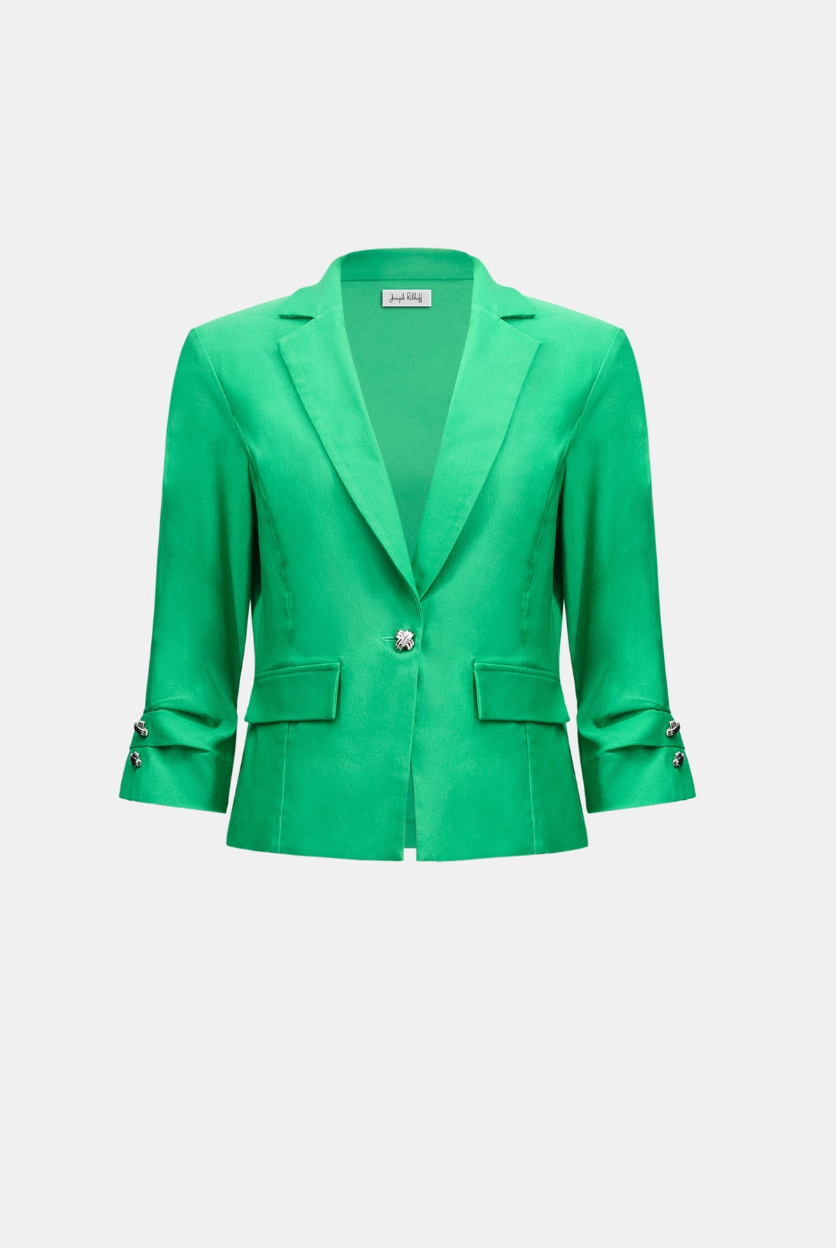 Joseph Ribkoff Millennium Fitted Blazer With Statement Button-262235, view 6