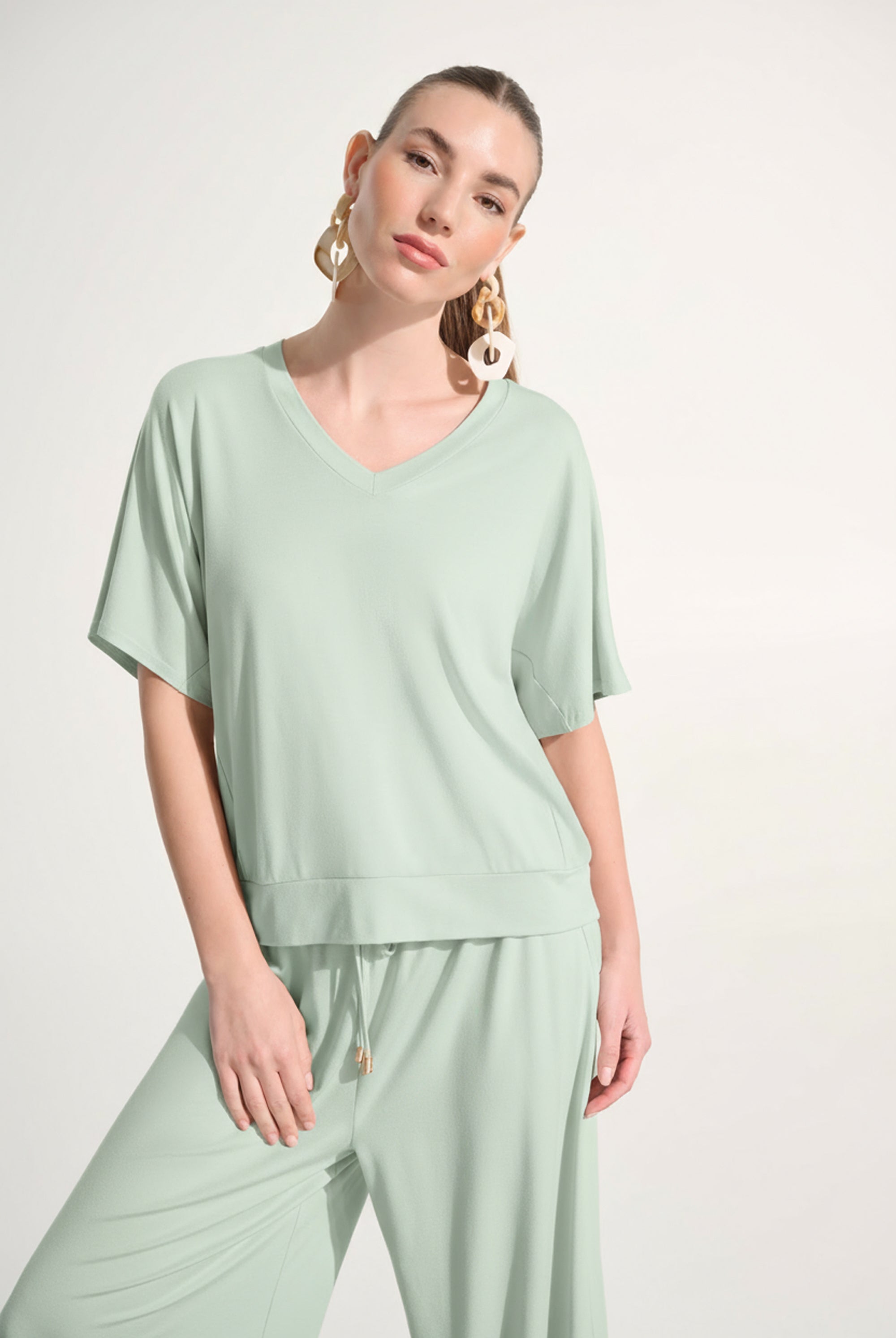 Jersey Dolman Sleeve Boxy Top
