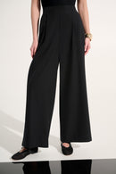 Joseph Ribkoff Stretch Woven Pull-On Wide Leg Pants-262622