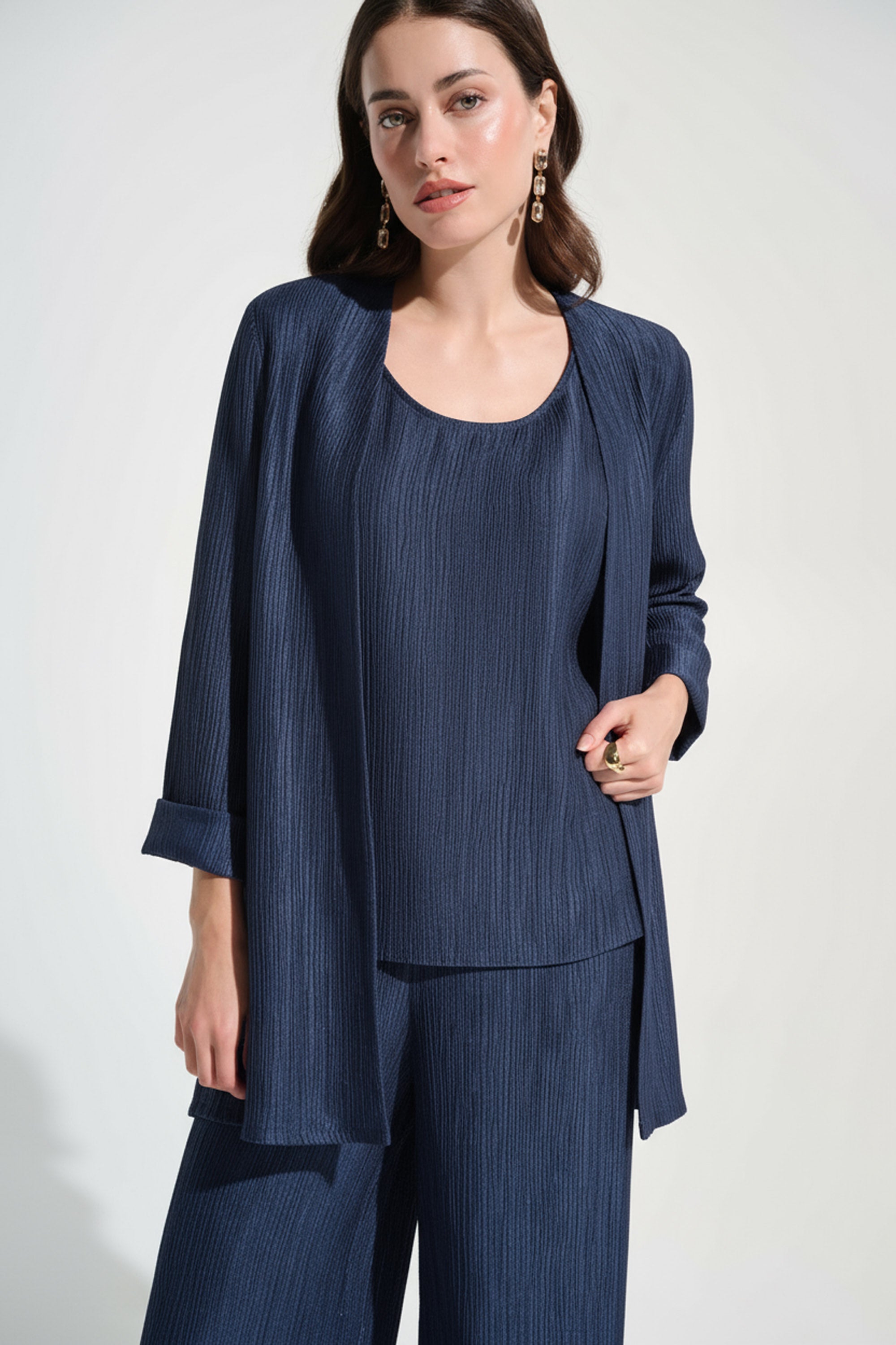 Signature | Crinkle Jacquard Straight Cover-Up