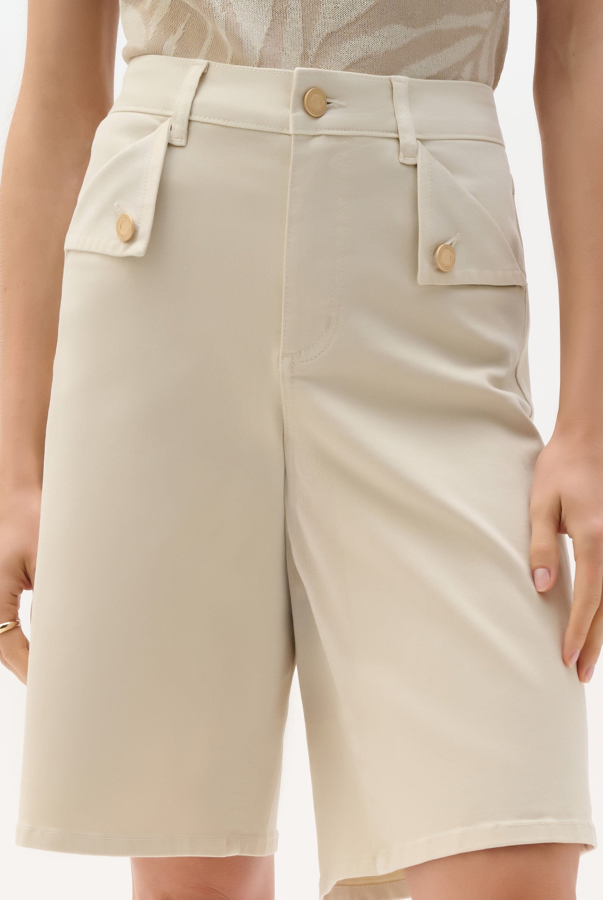 Repreve® Denim Straight Jean Shorts