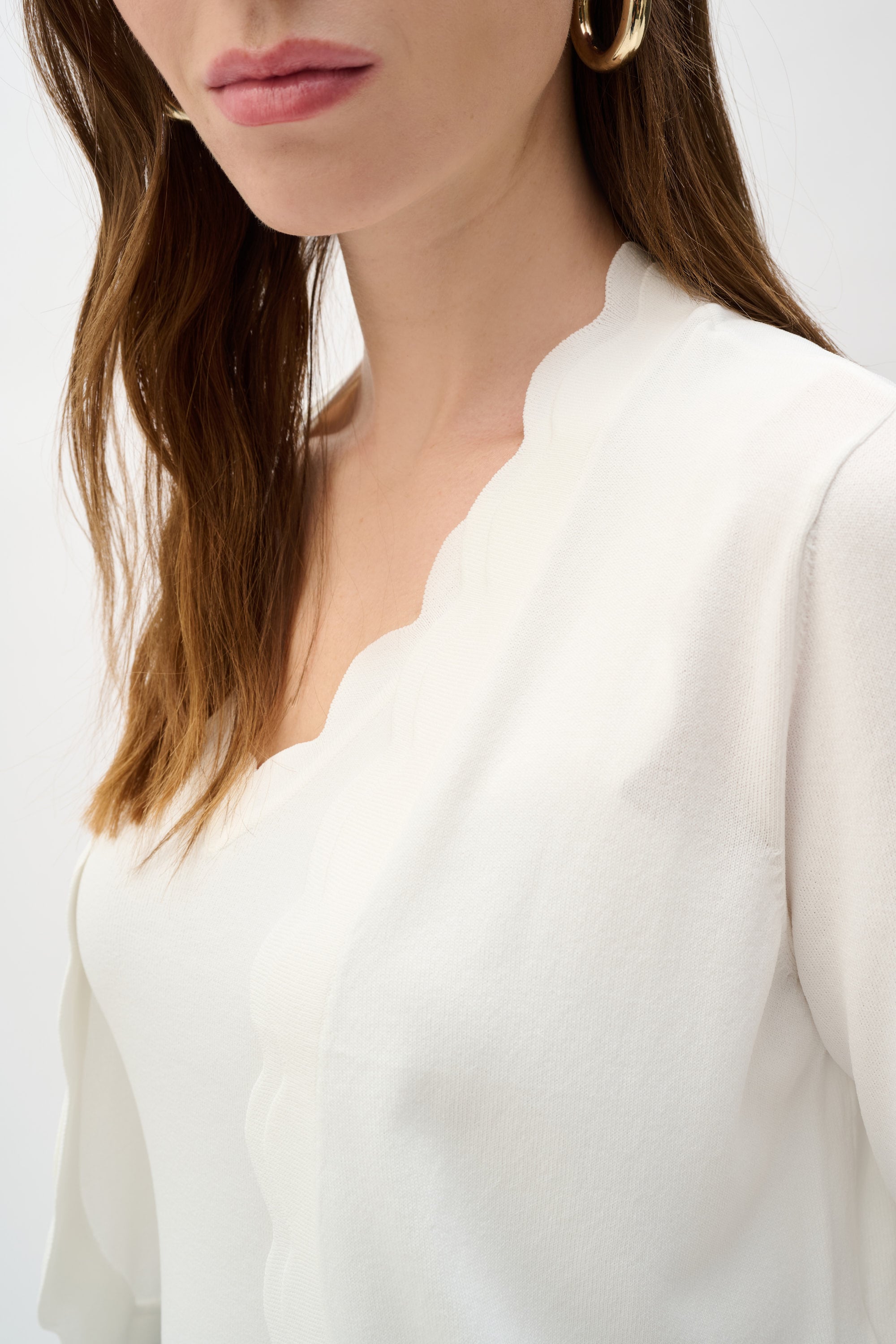 Viscose Sweater Knit Fitted Bolero Cardigan