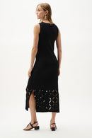 Joseph Ribkoff Viscose Sweater Knit Sleeveless Dress-262930