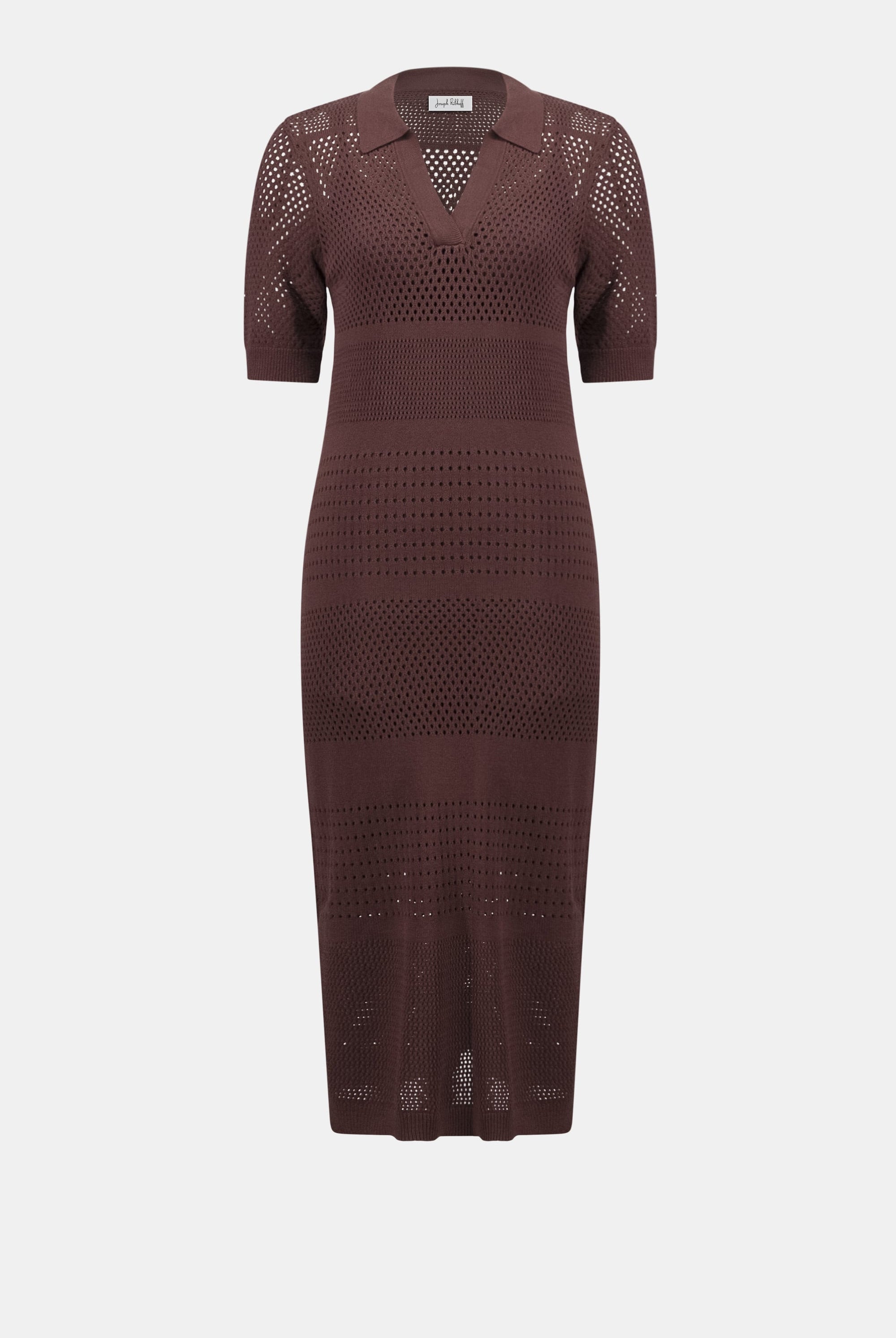Viscose Sweater Knit Straight Dress