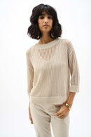 Joseph Ribkoff Acrylic Blend Open Stitch Sweater-262976