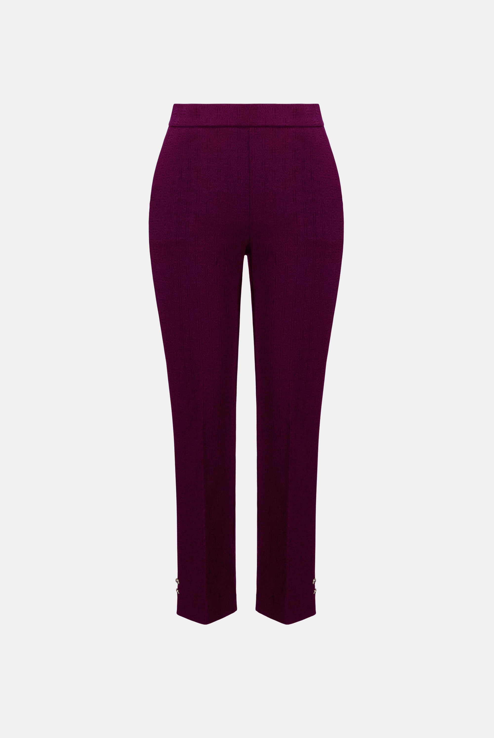 Jacquard Slim Fit Pull-On Pants