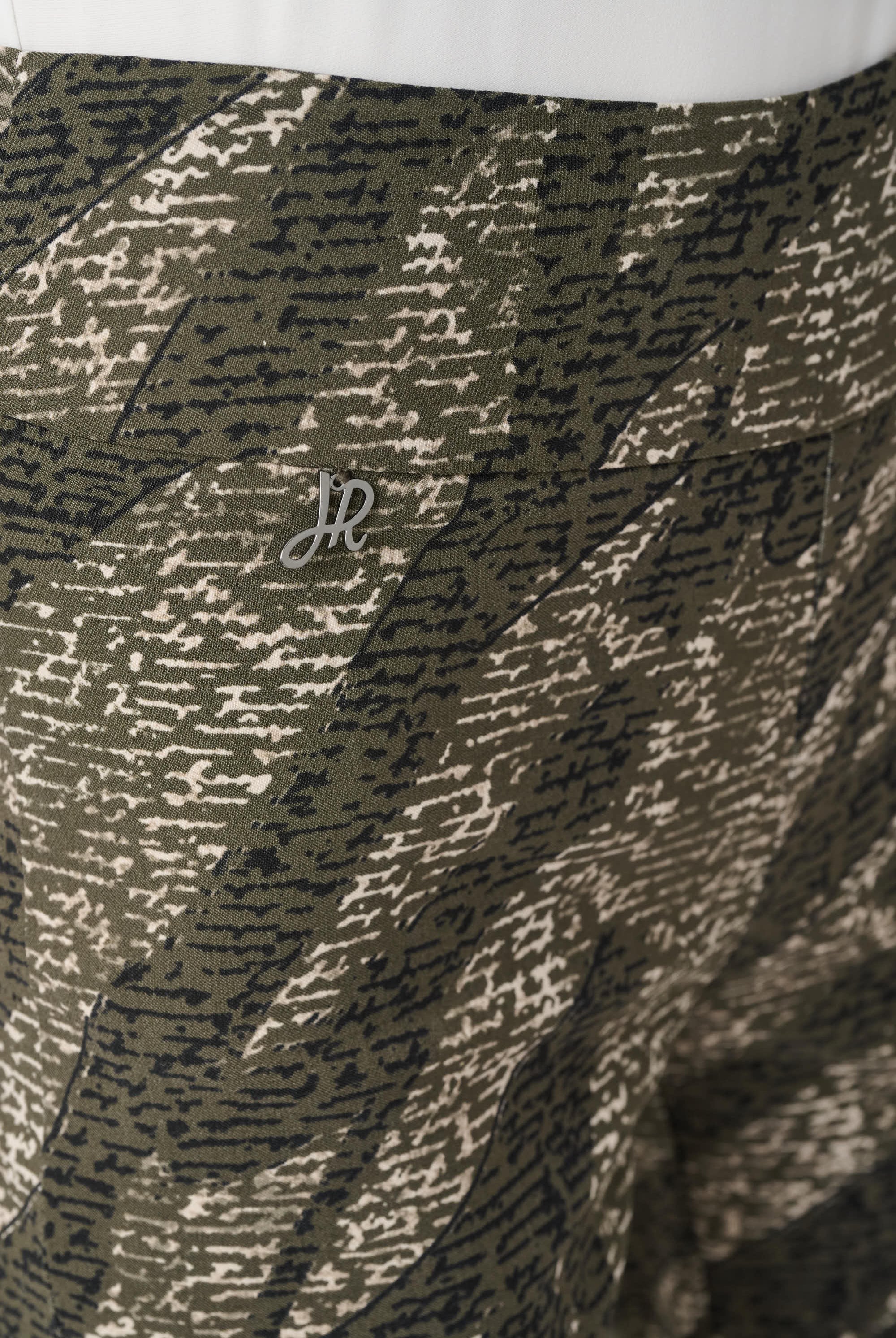 Millennium Abstract Print Pull-On Pants