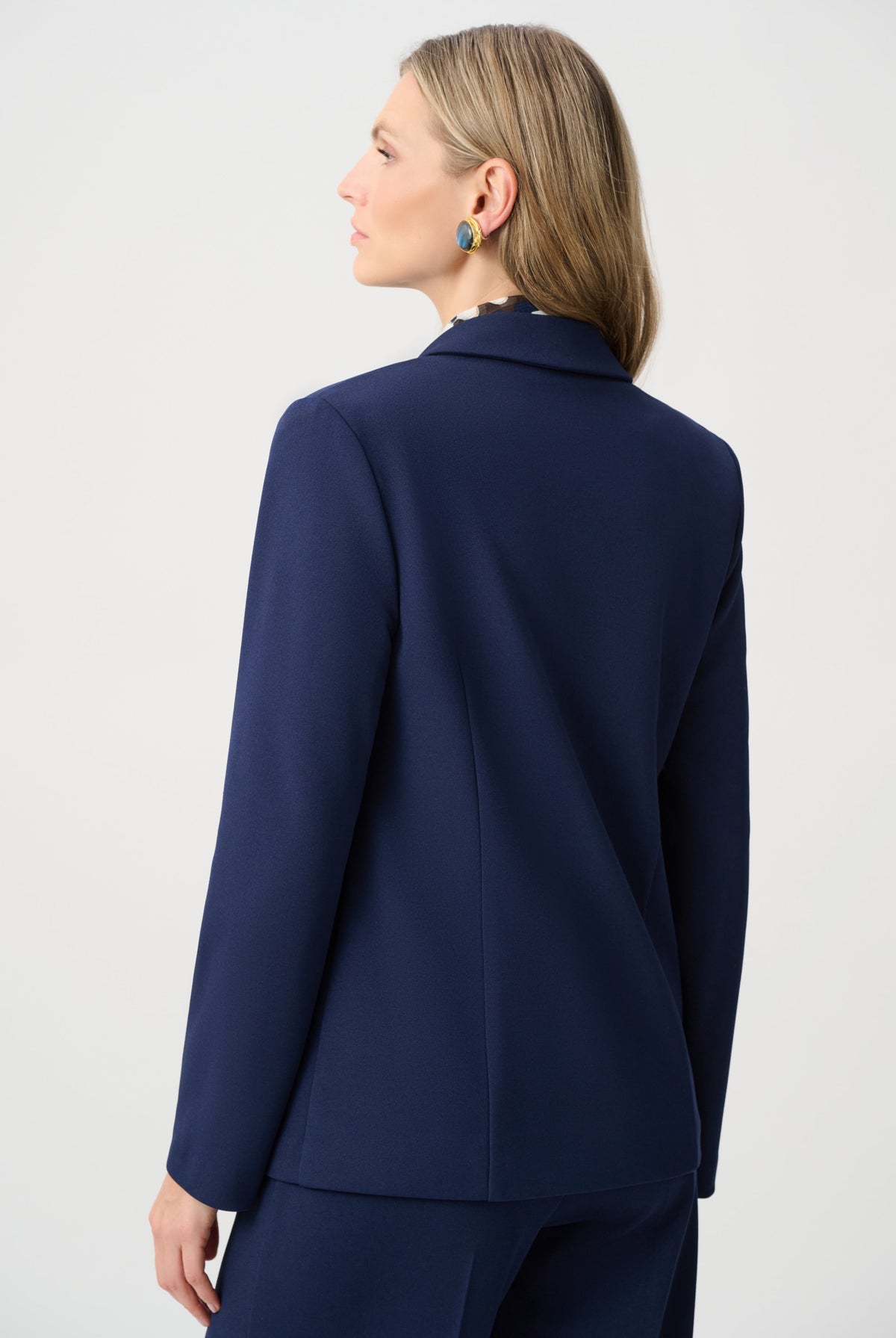 Joseph Ribkoff Scuba Crepe Fitted Blazer-263086, view 4
