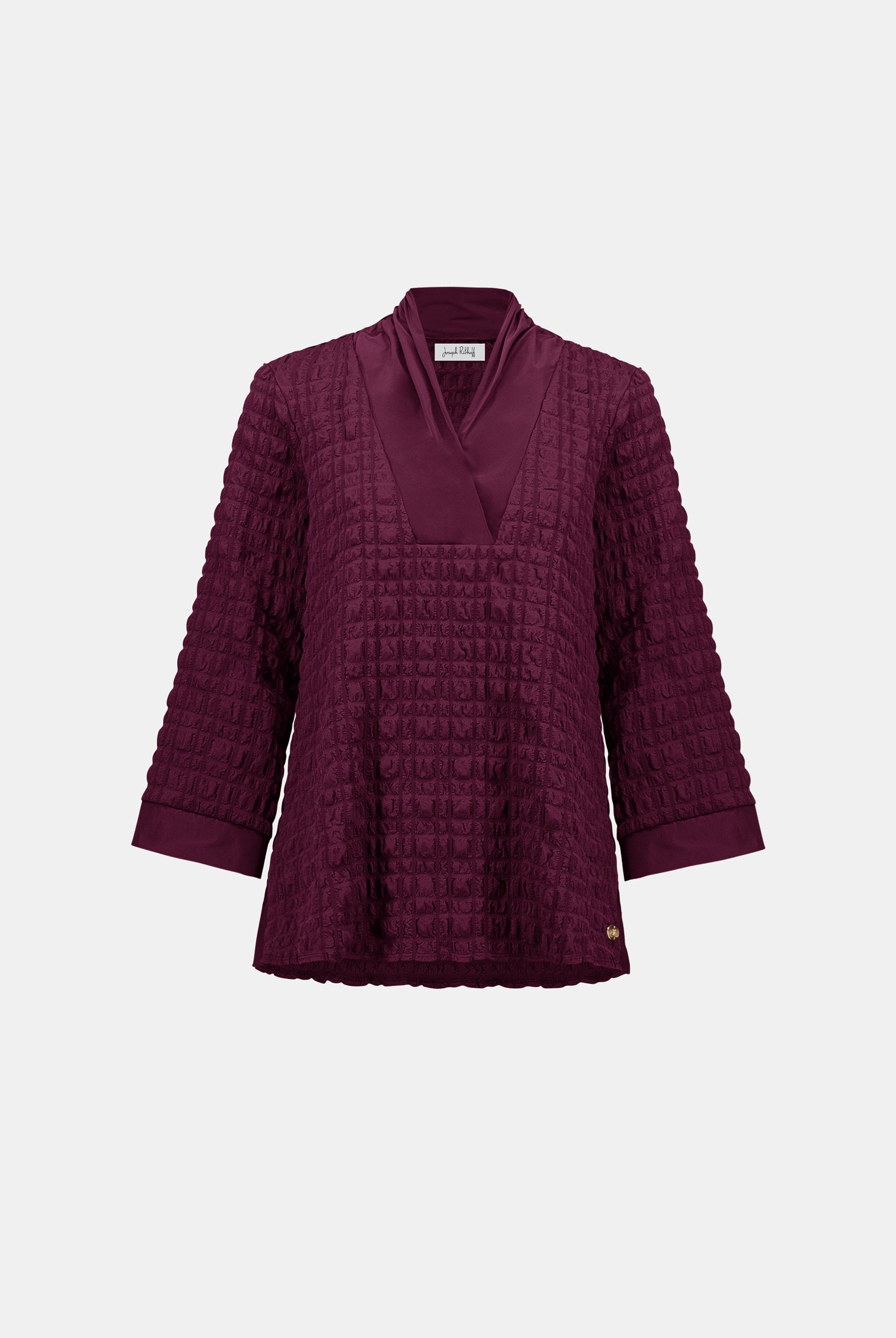 Bubble Jacquard & Memory Straight Top