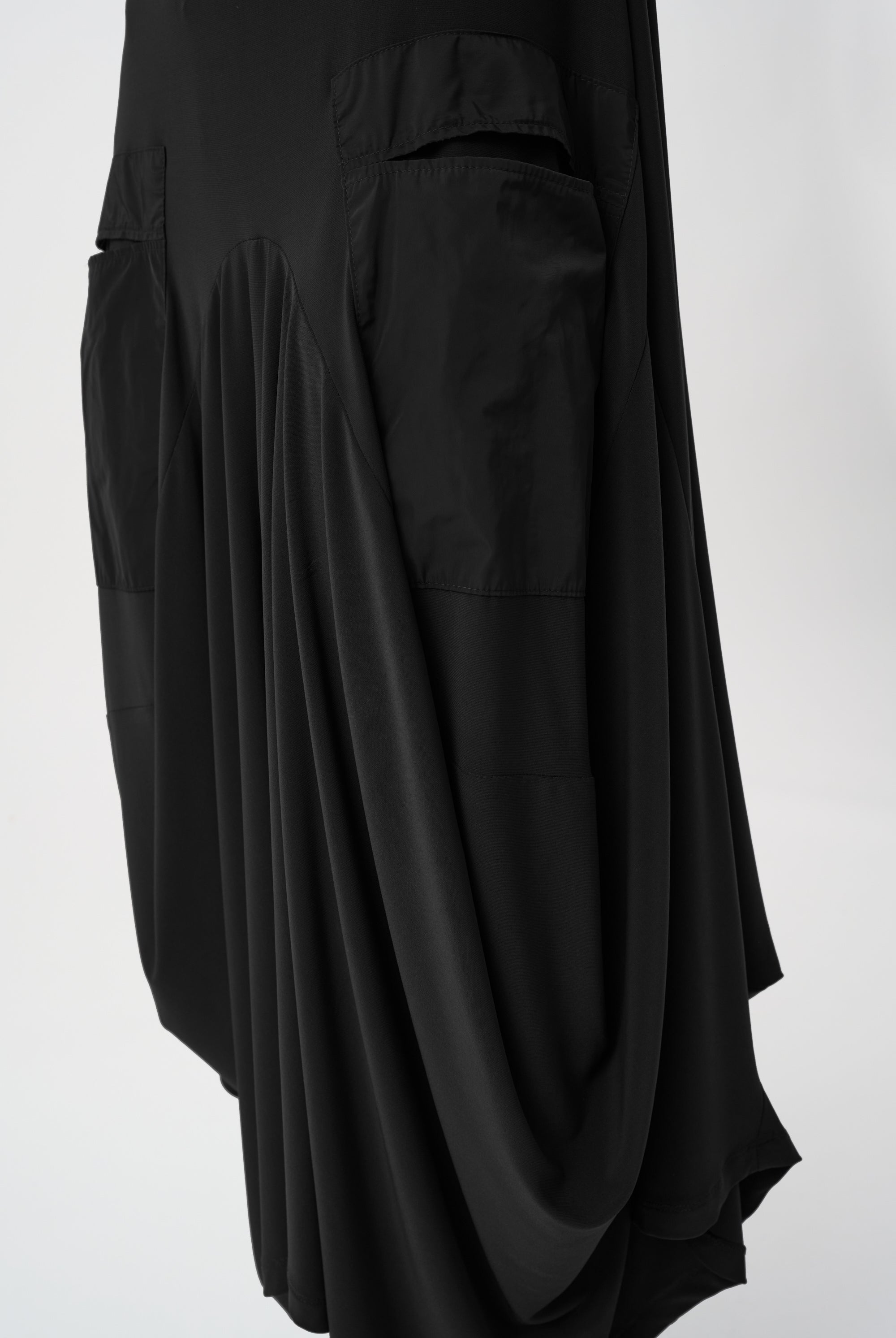 Silky Knit And Memory Cocoon Dress