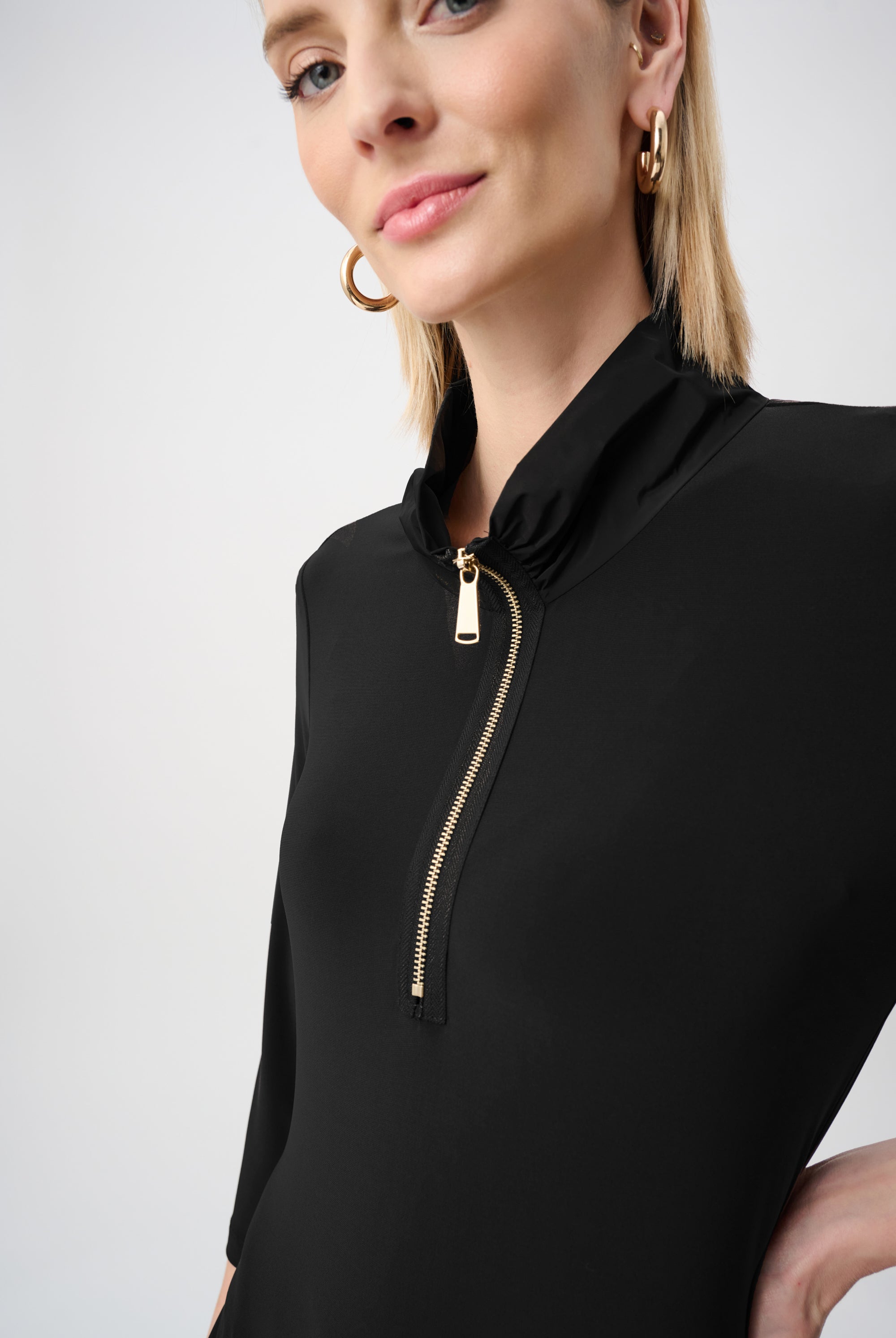Silky Knit And Memory Cocoon Dress