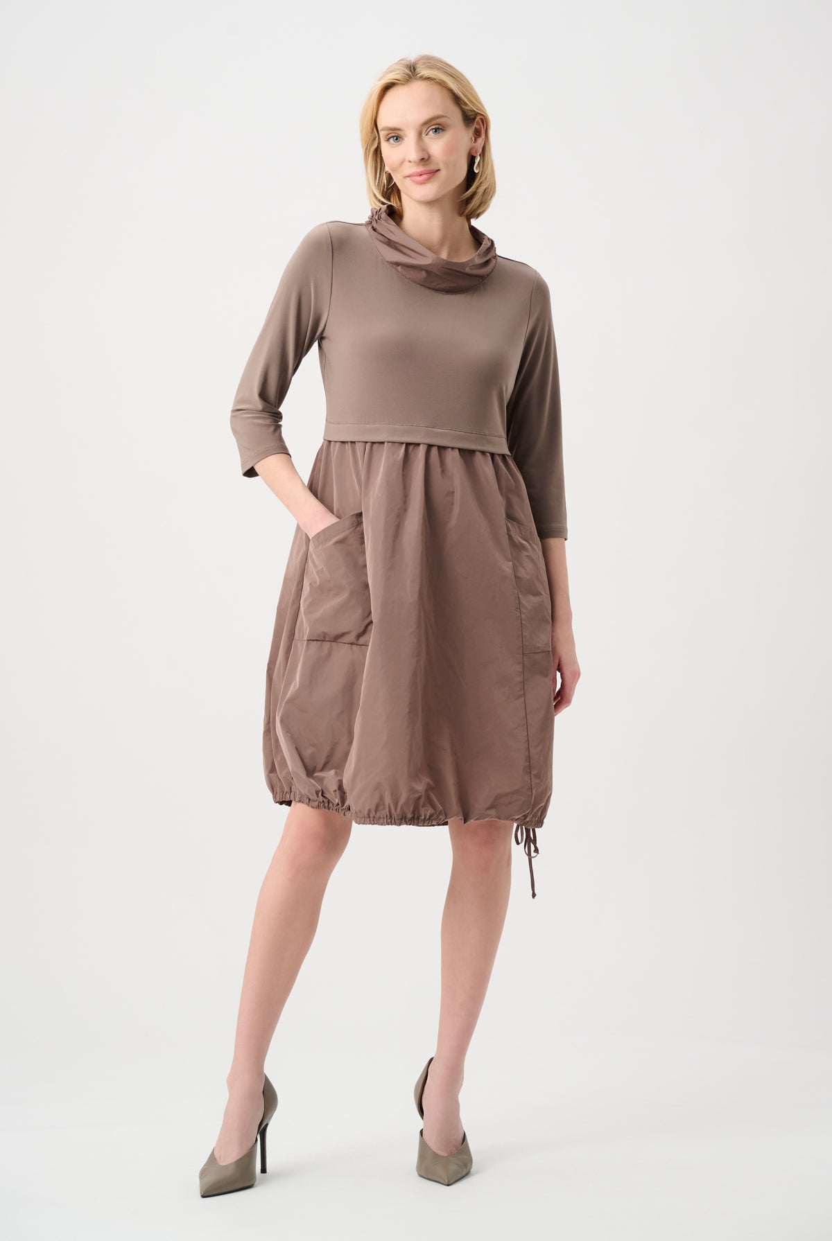Joseph Ribkoff Silky Knit and Memory Cocoon Dress-263170, view 5