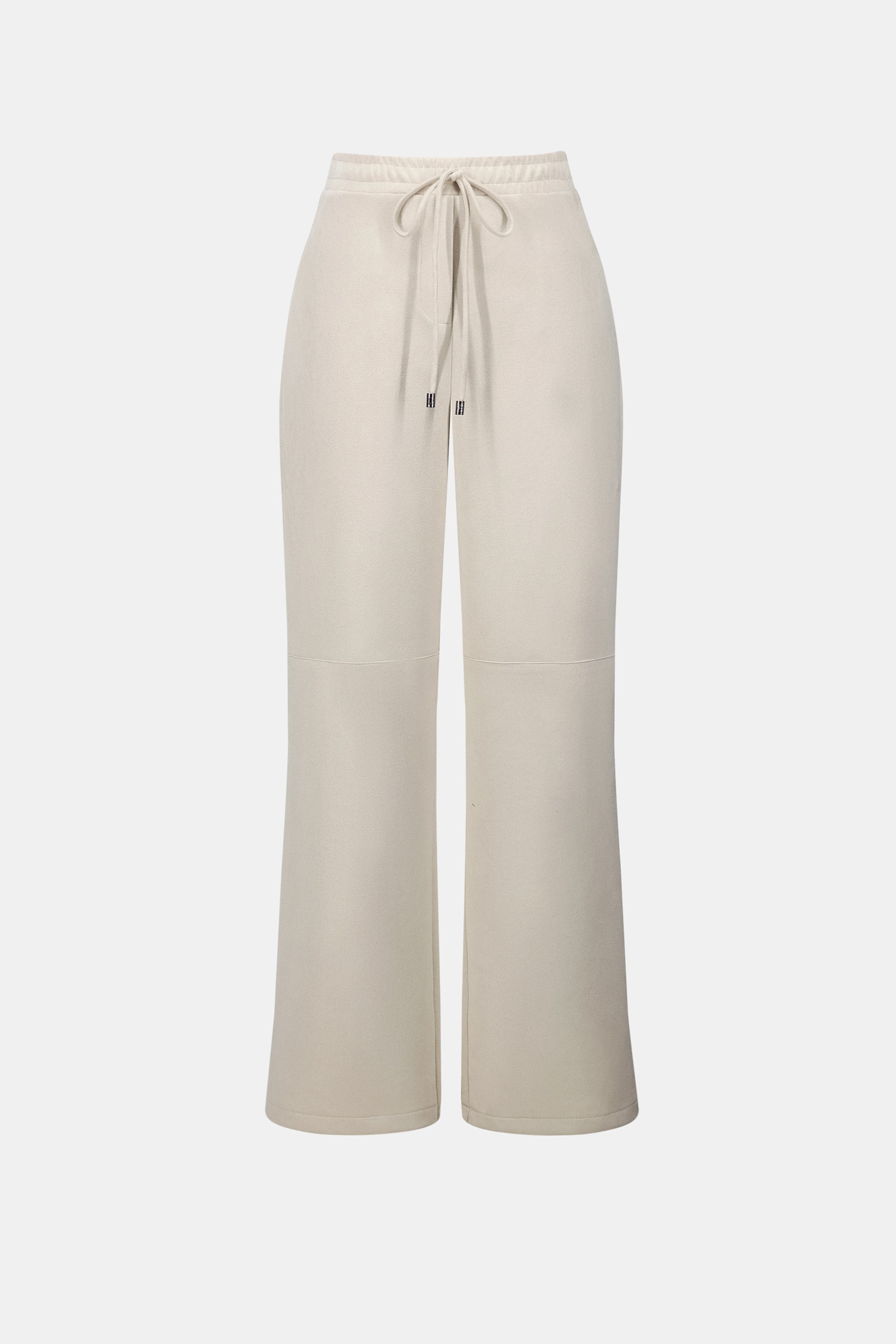Scuba Suede Wide Leg Pull-On Pants