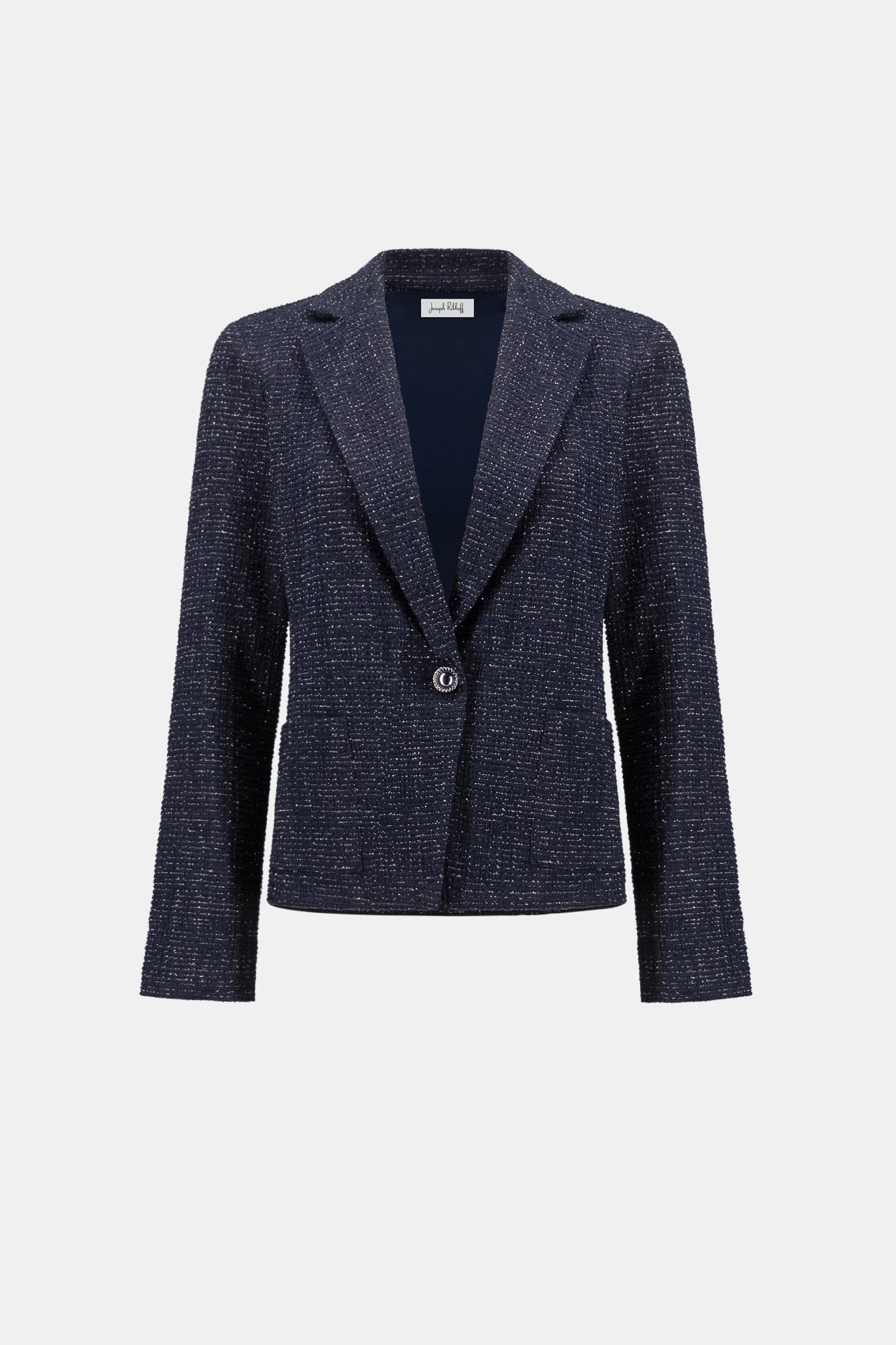 Lurex Boucle Fitted Blazer