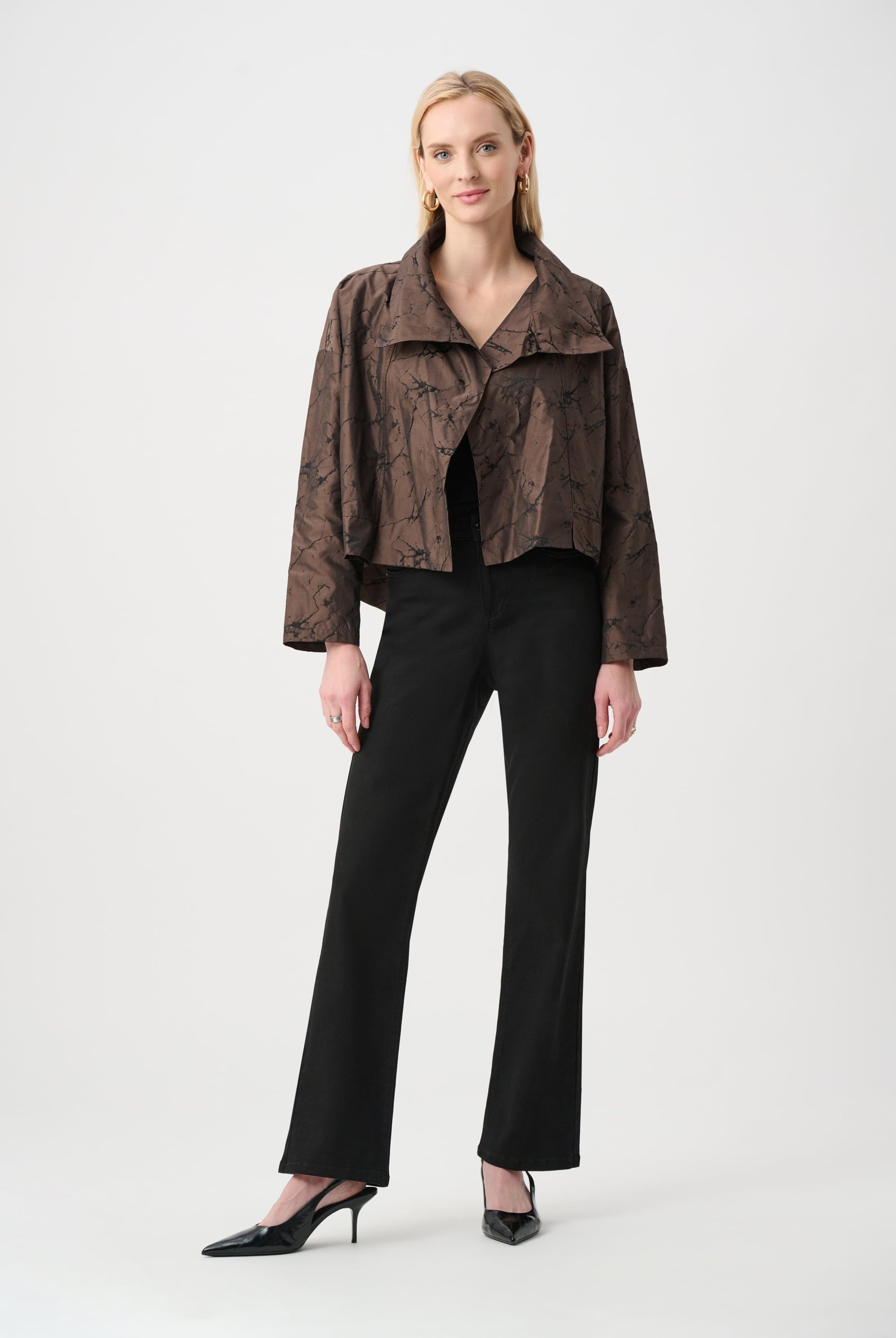 Jacquard Memory Asymmetrical Jacket