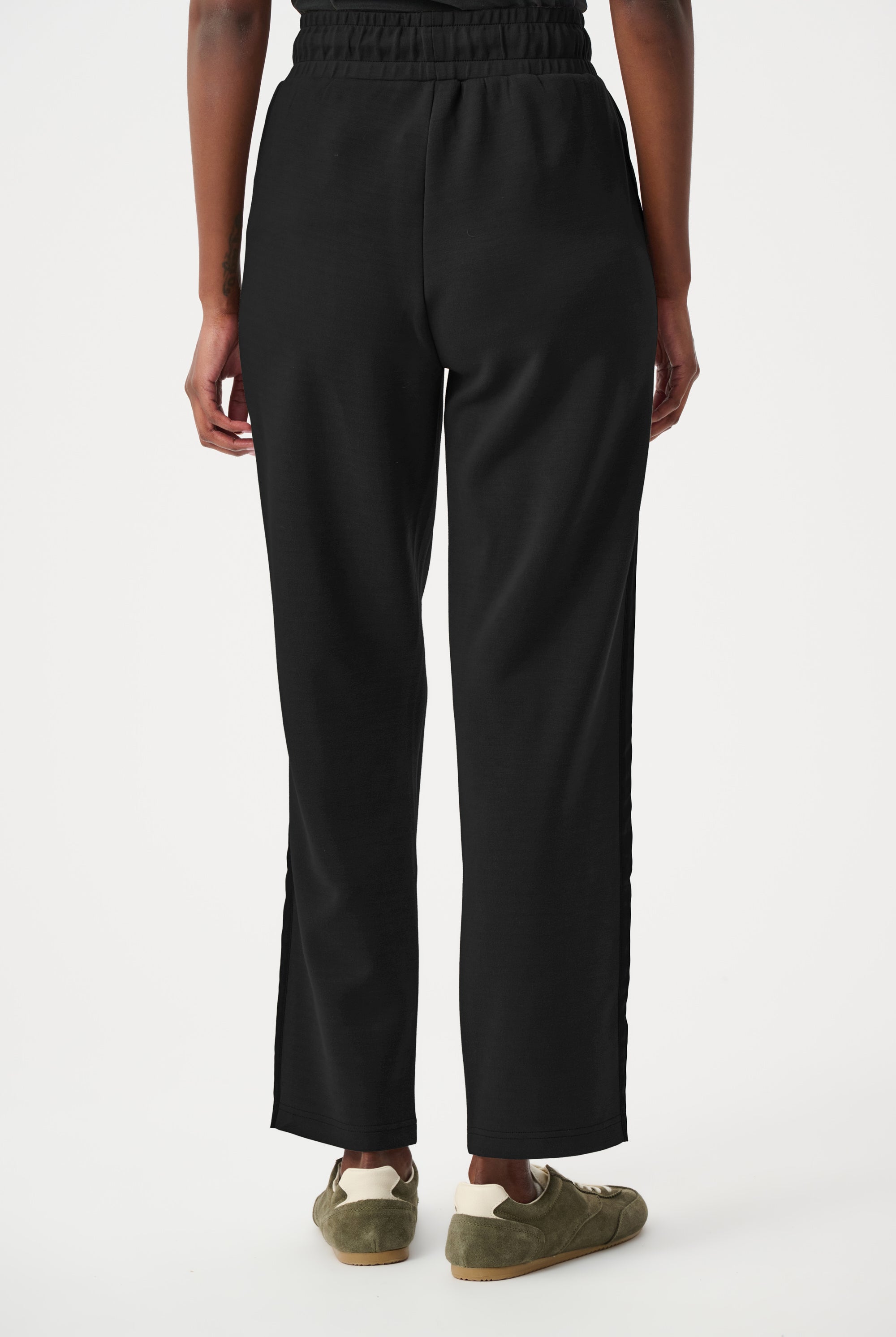 Scuba Jersey Straight Leg Pants