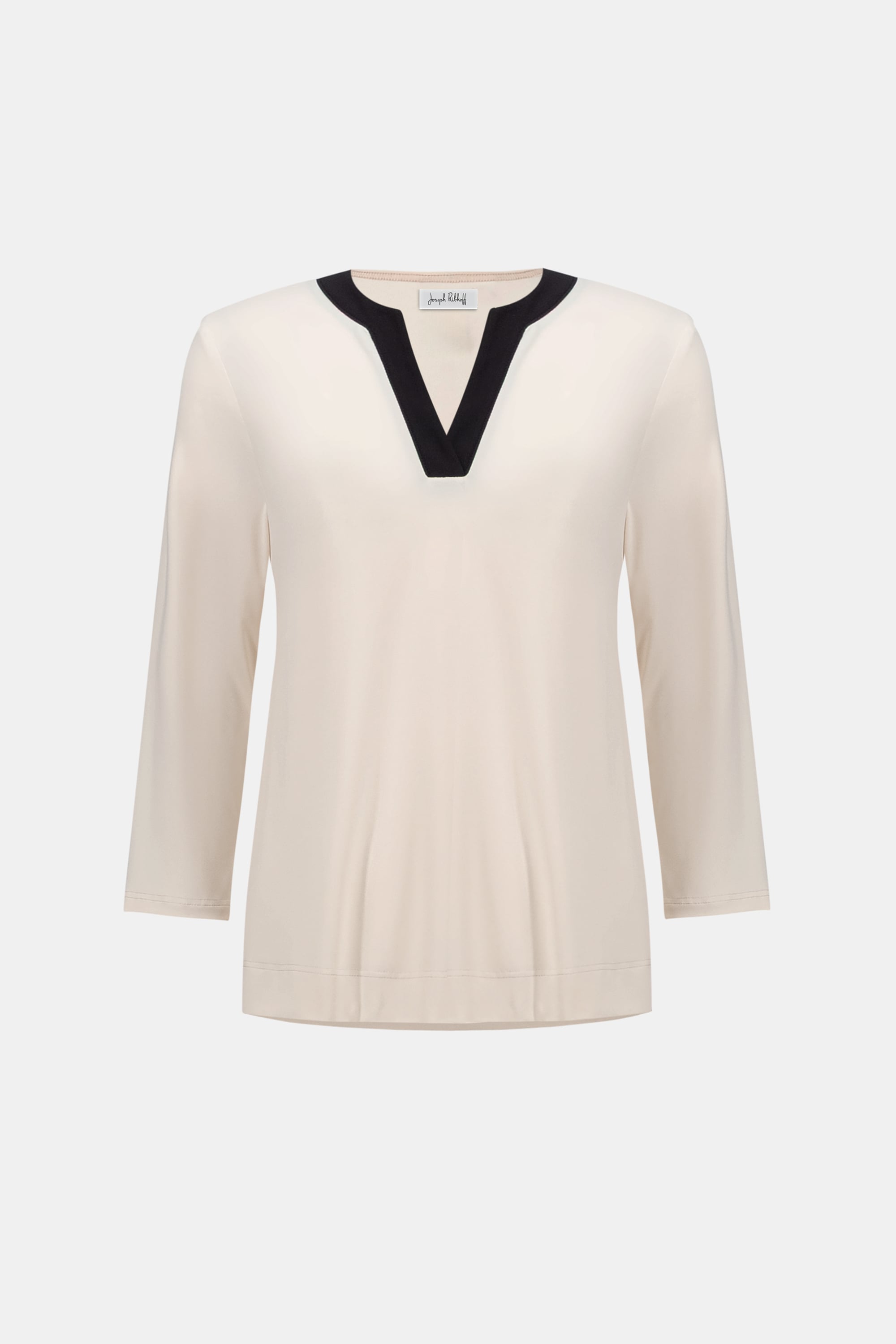 Silky Knit Color Block Straight Top
