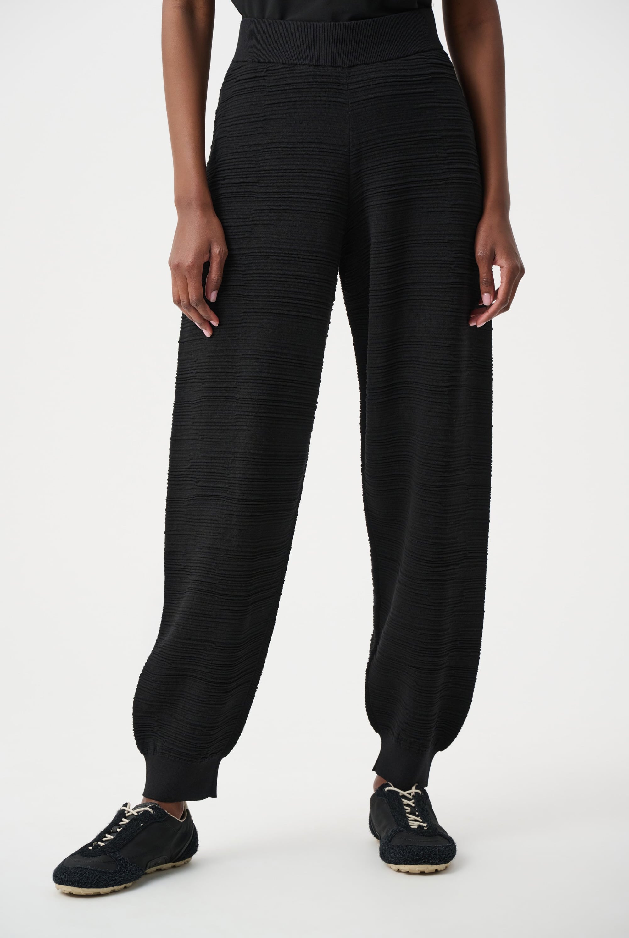 Sweater Knit Pull-On Jogger Pants