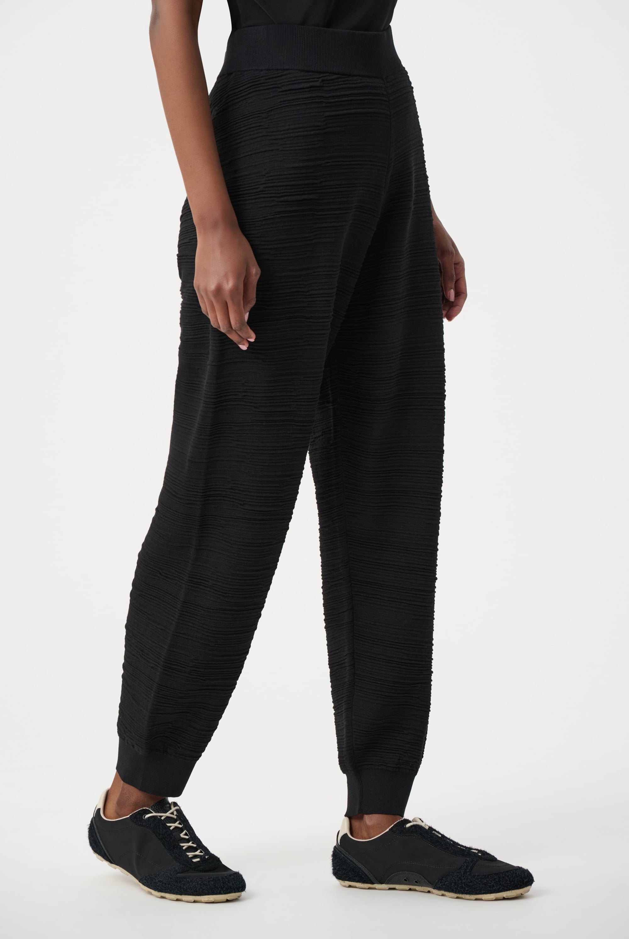 Sweater Knit Pull-On Jogger Pants