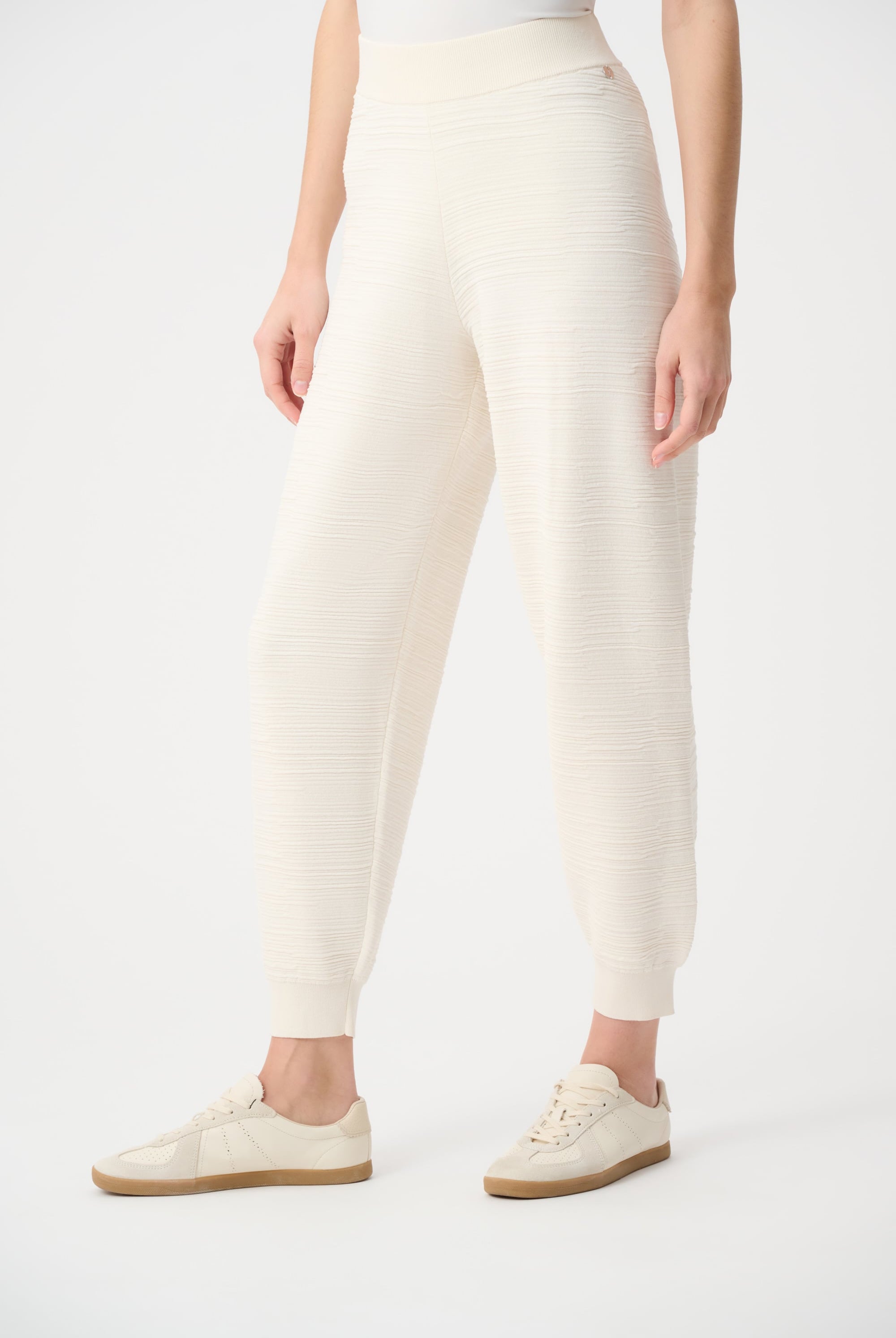Sweater Knit Pull-On Jogger Pants