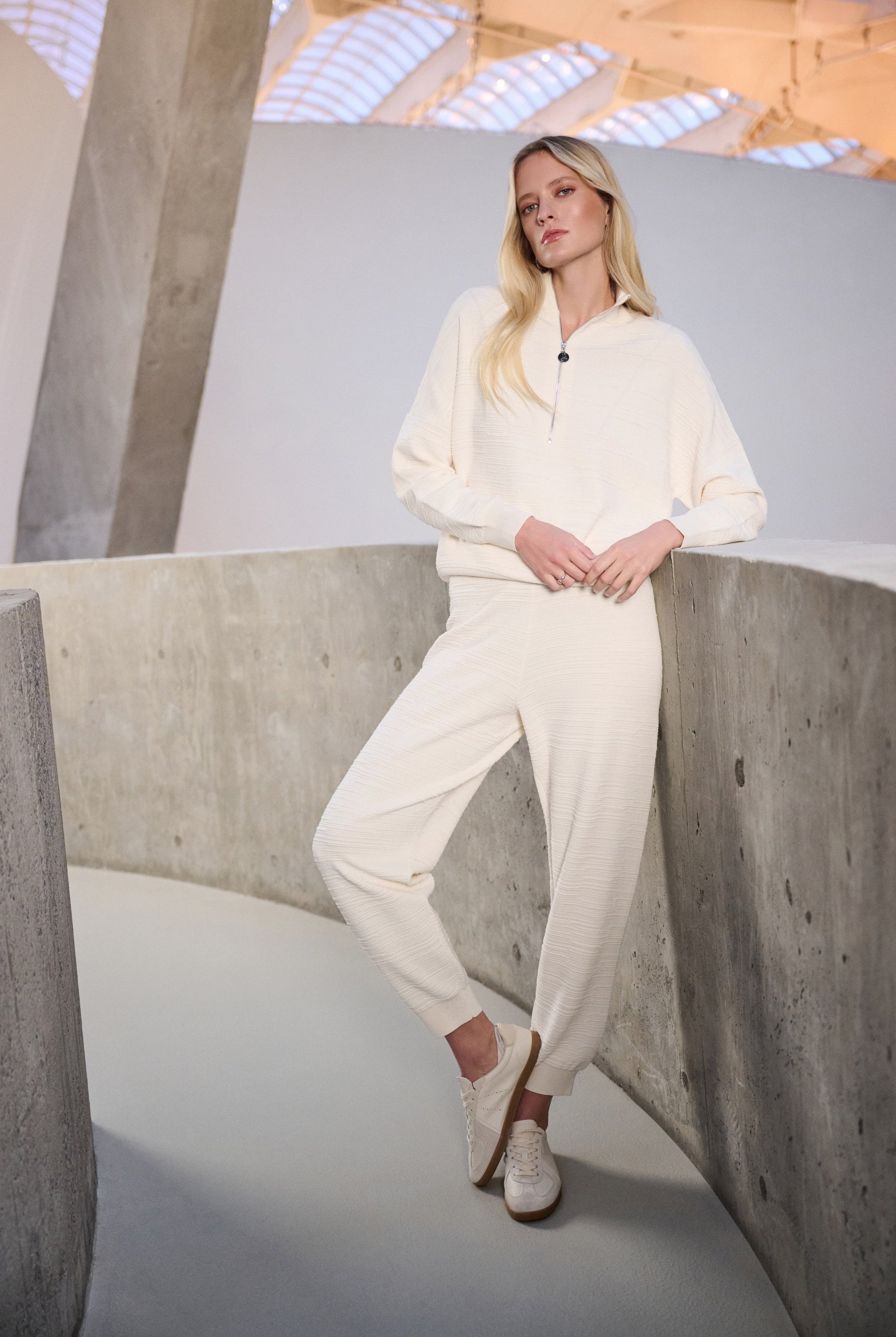 Sweater Knit Pull-On Jogger Pants
