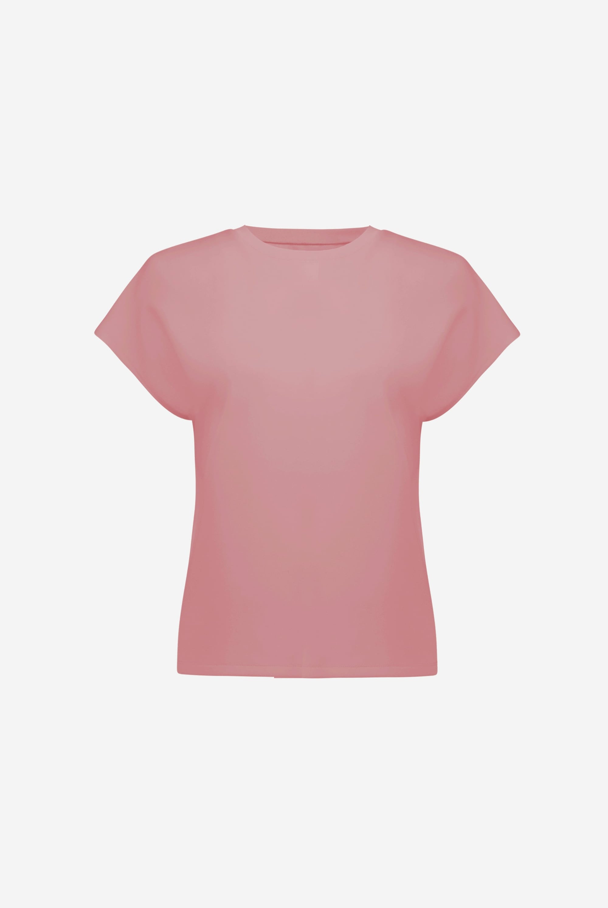 Scuba Jersey Crewneck Boxy Top