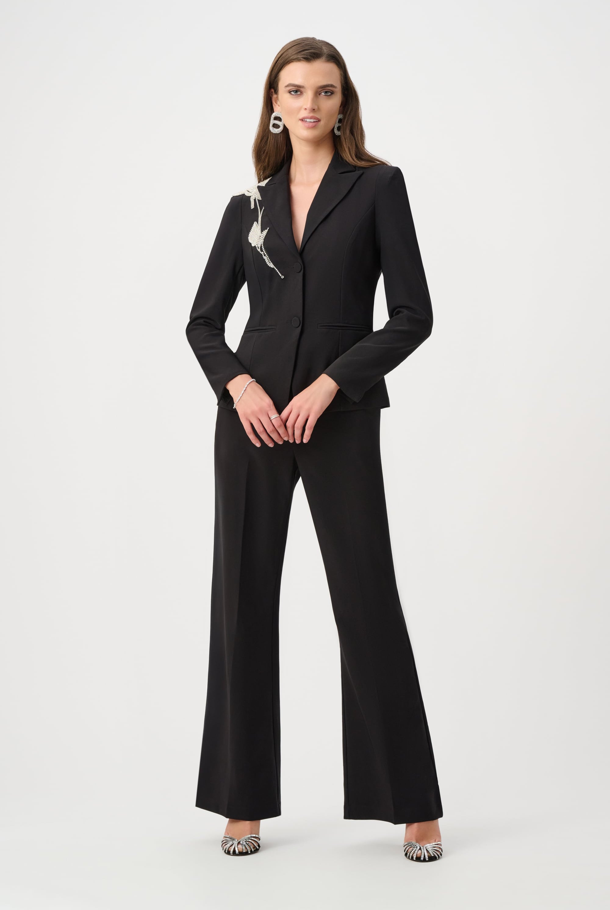 Signature | Lux Twill Flared Pull-On Pants