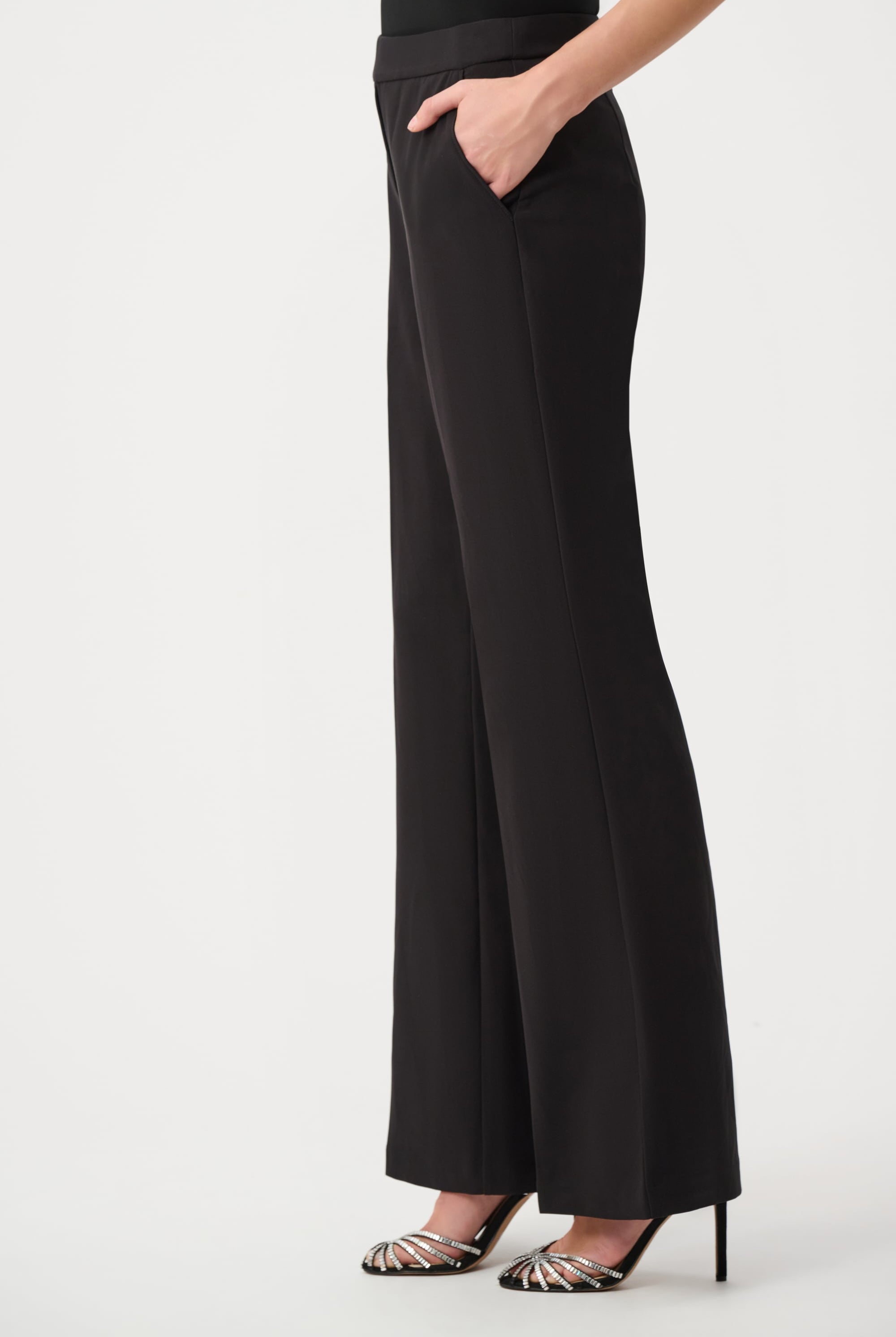 Signature | Lux Twill Flared Pull-On Pants