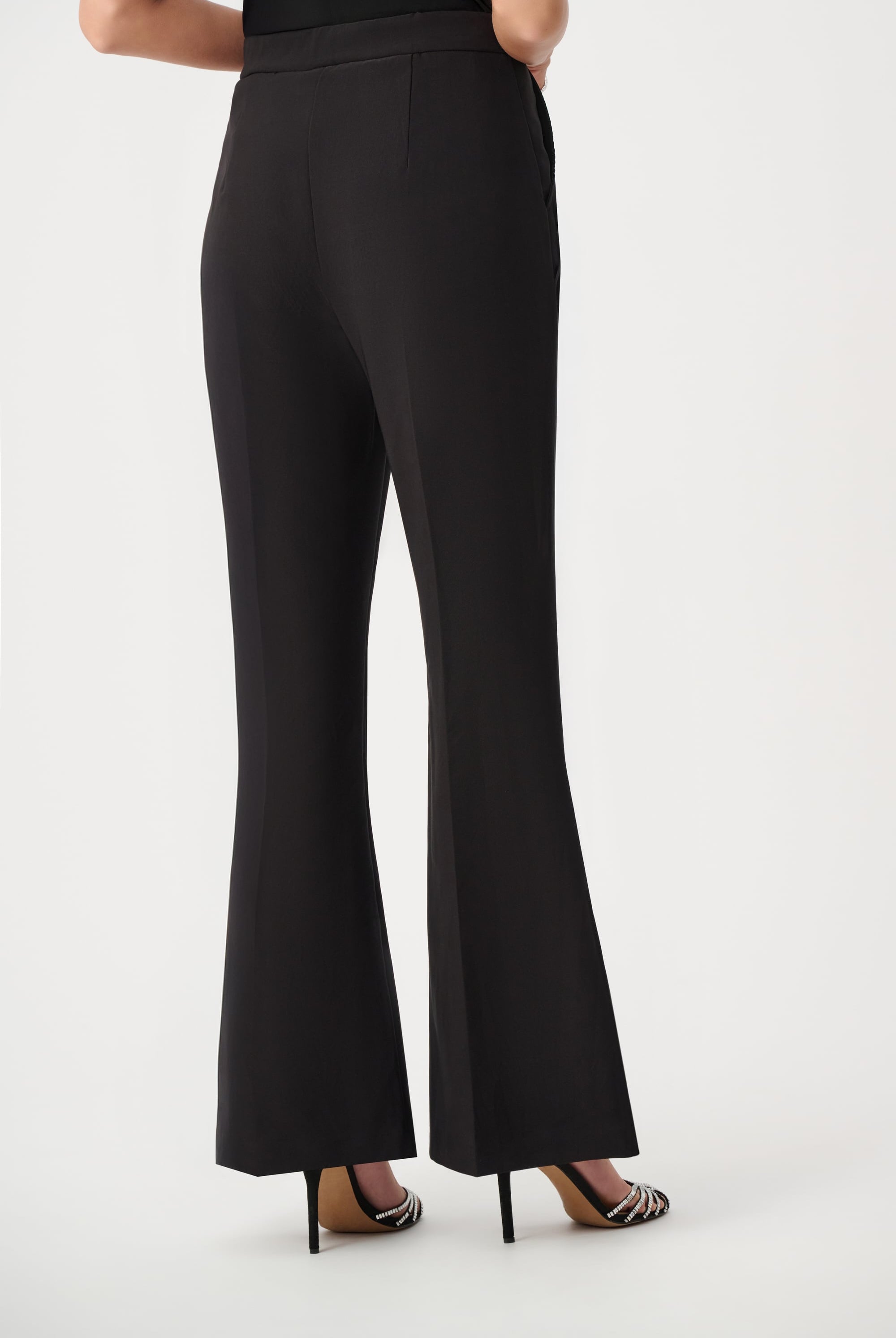 Signature | Lux Twill Flared Pull-On Pants