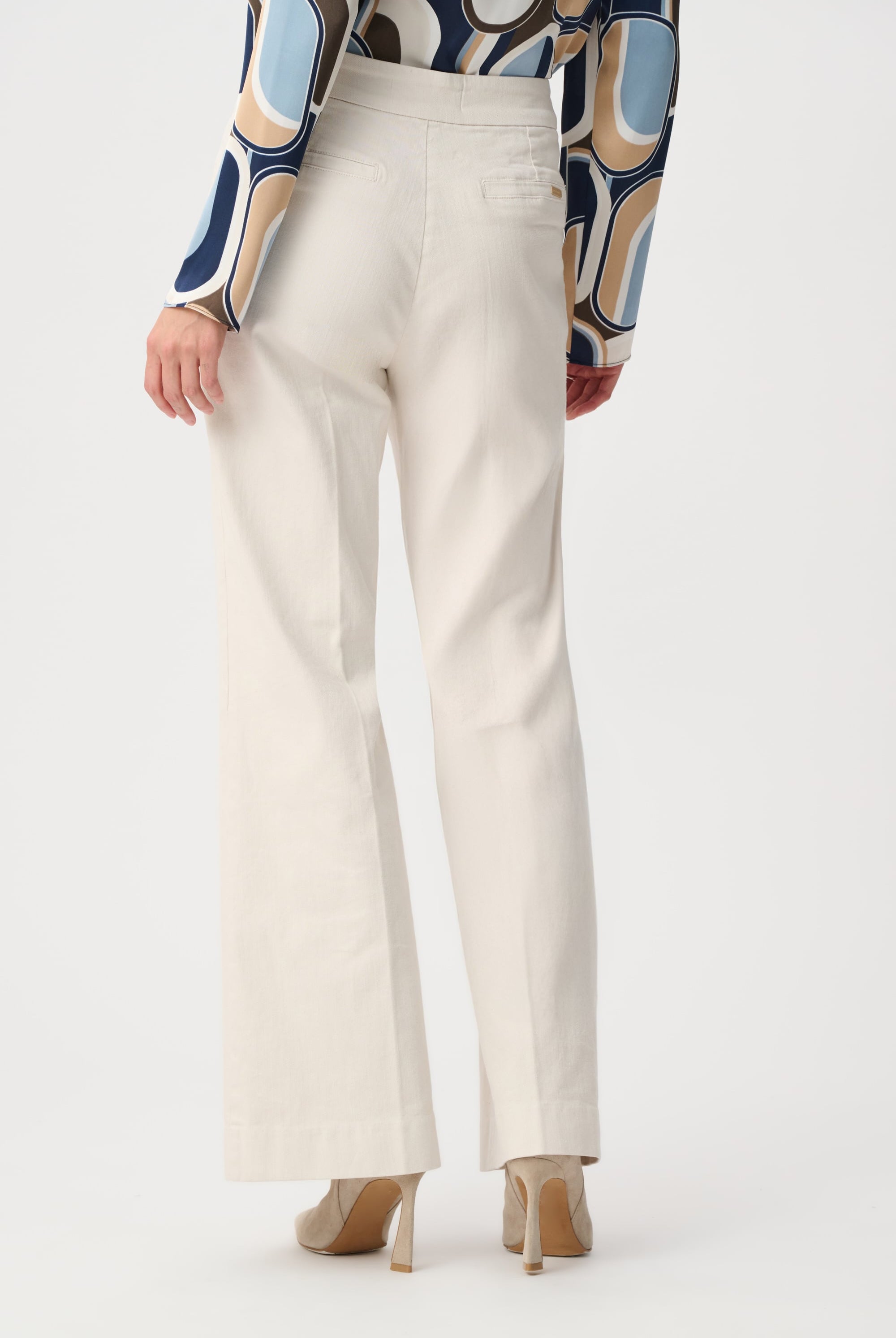 Chloe | Stretch Denim High-Rise Wide Leg Jeans