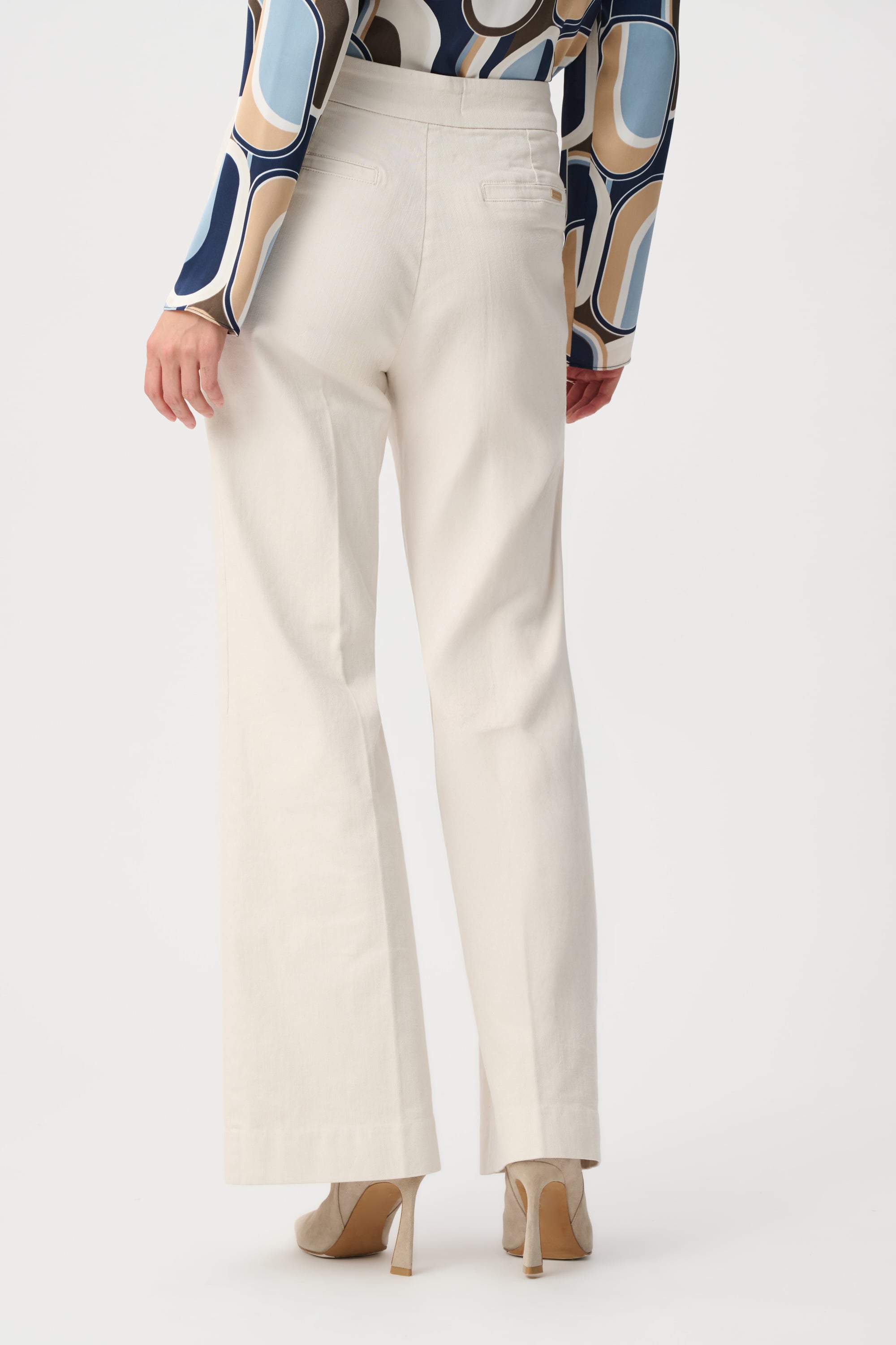 Chloe | Stretch Denim High-Rise Wide Leg Jeans