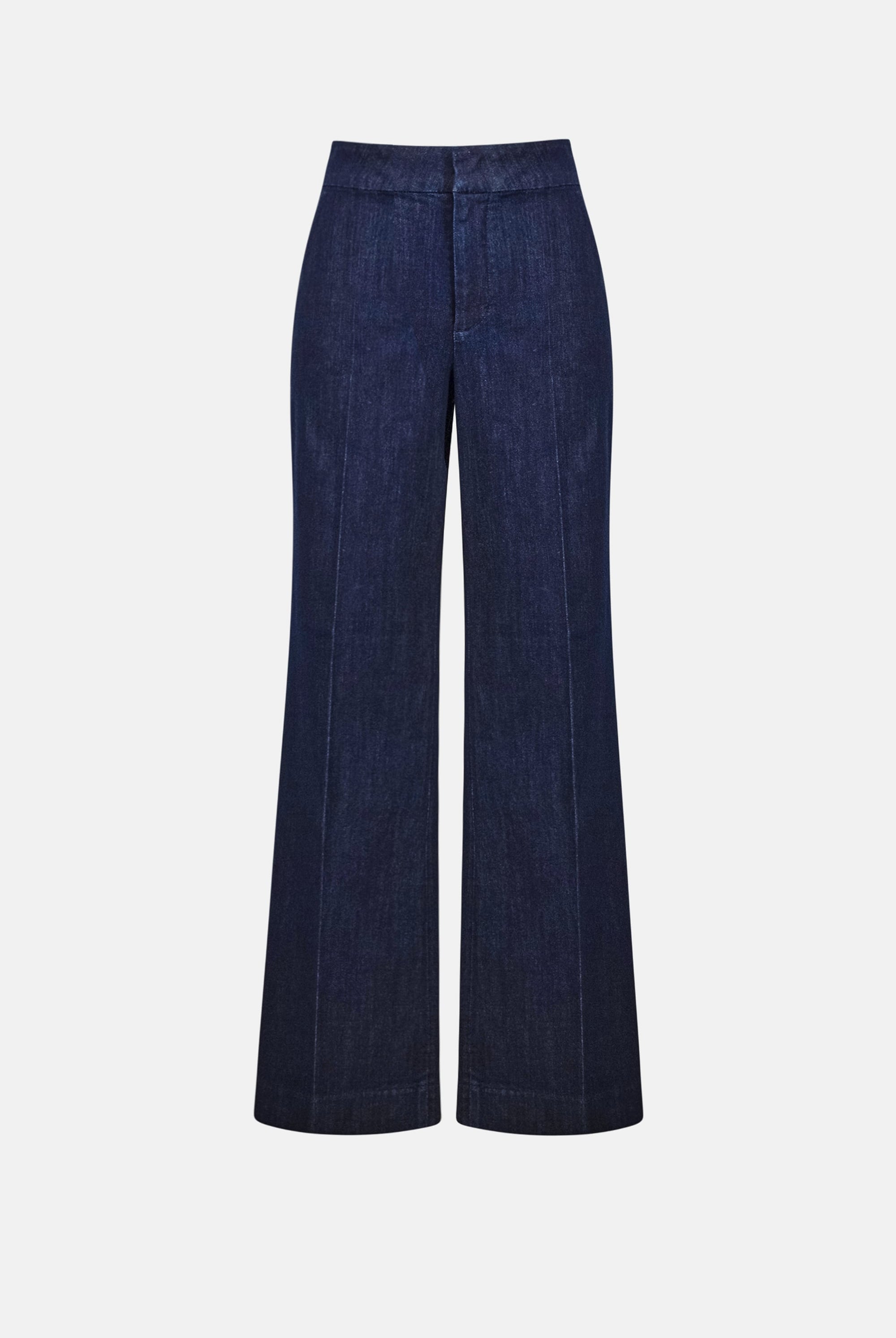 Chloe | Stretch Denim High-Rise Wide Leg Jeans