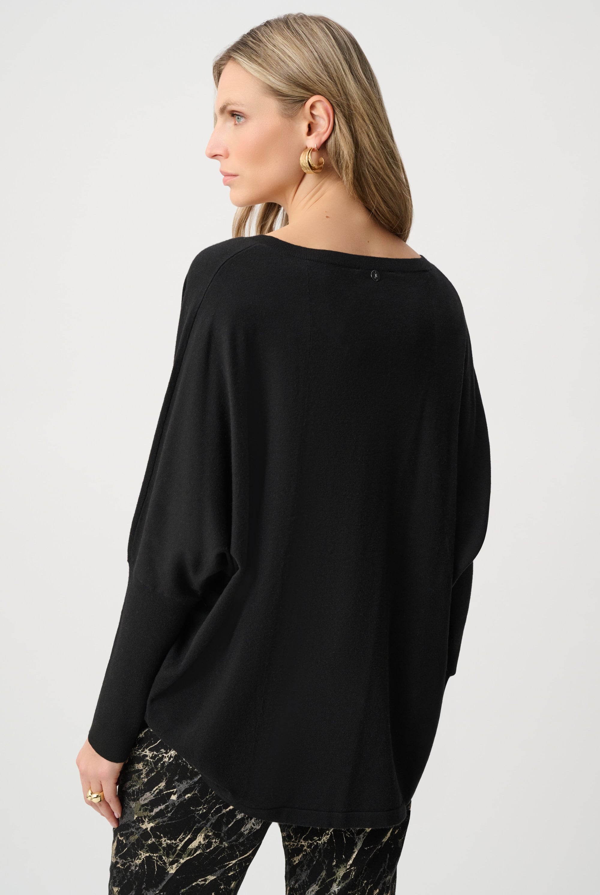 Viscose Knit Fringed Sweater