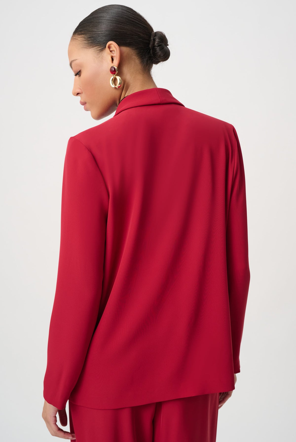 Joseph Ribkoff Double-Breasted Shawl Collar Blazer-264041, view 5