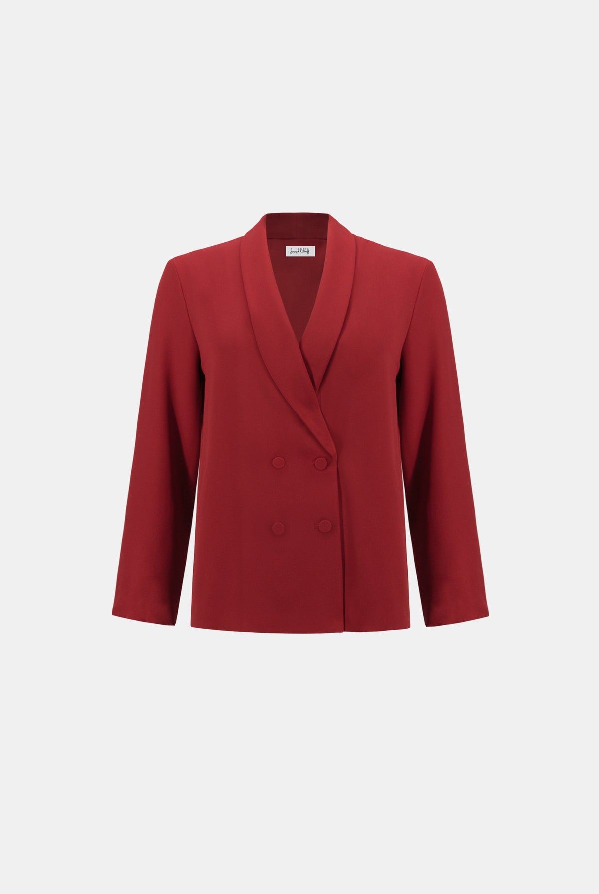Joseph Ribkoff Double-Breasted Shawl Collar Blazer-264041, view 7