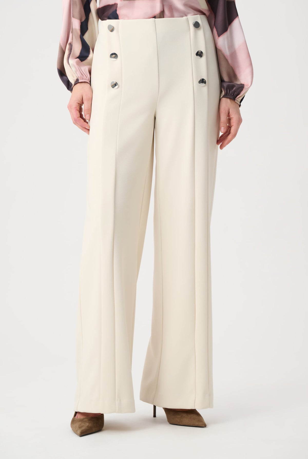 Joseph Ribkoff Sailor Wide-Leg Pants-264087, view 2
