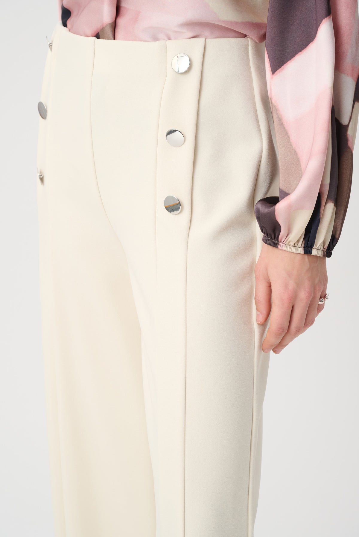 Joseph Ribkoff Sailor Wide-Leg Pants-264087, view 3